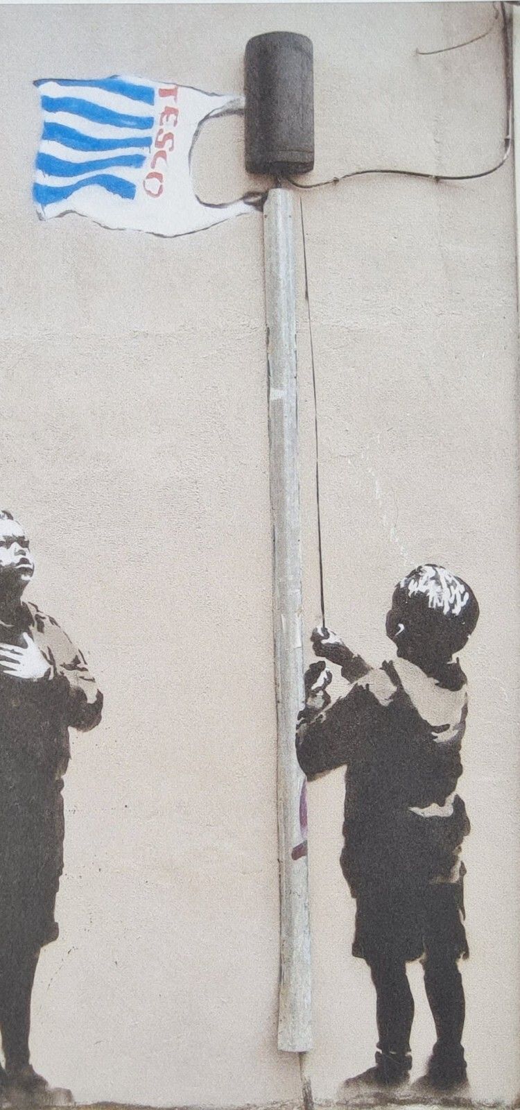 Banksy *Very Little Helps* 50 X 40 Cm*Lithografie*Kunstdruck*Limitiert # 170/500 photo for sale
