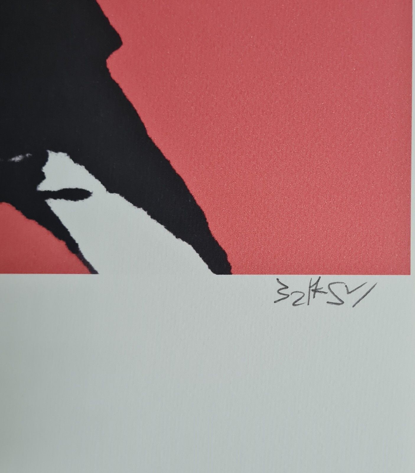 Banksy * Love Is In The Air * 50 X 35 Cm * Lithografie * Limitiert # XX/60 photo buy