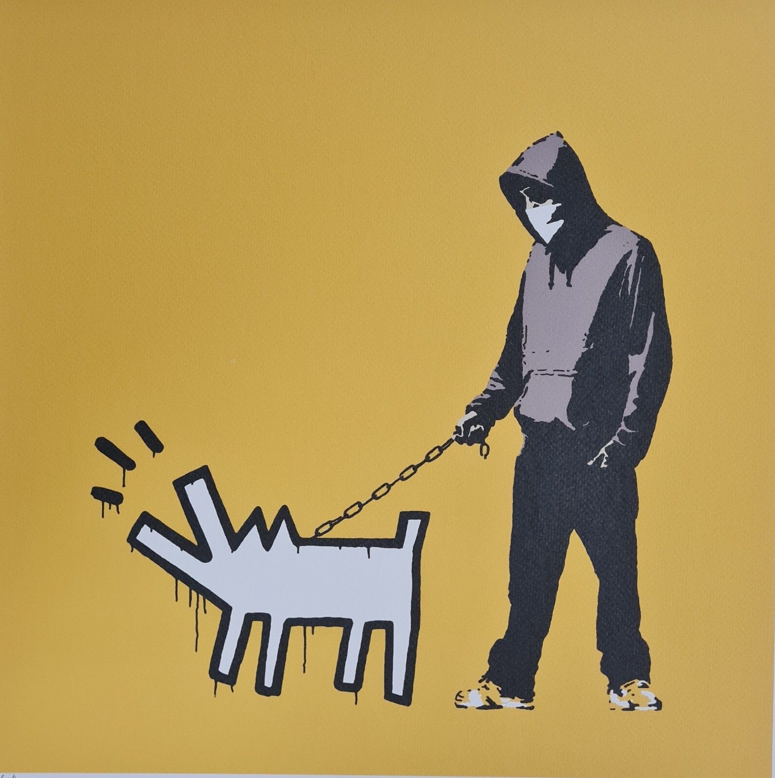 Banksy * Scegli La Tua Arma * 50x35 Cm * Litografia * Limitata # 51/60 photo furniture