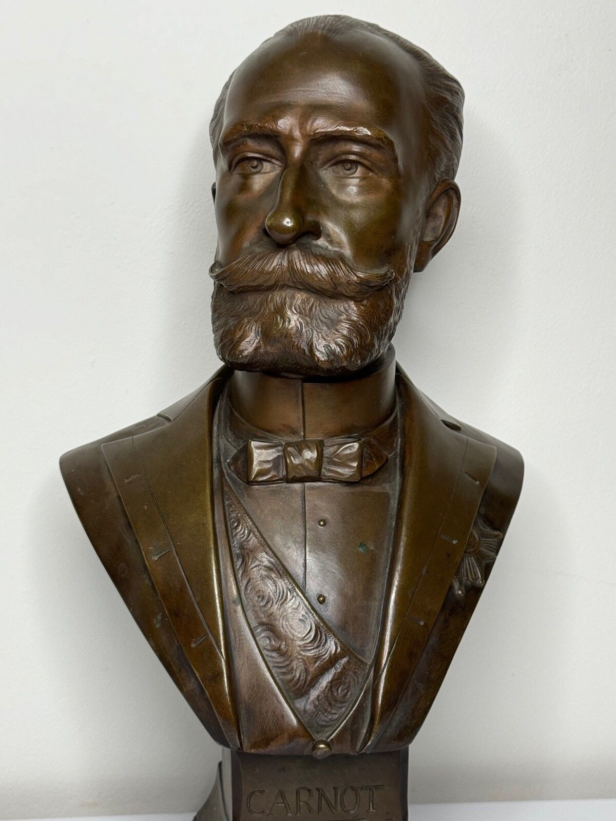 Buste van Frans president Marie François Sadi Carnot door Adolphe Jean Lavergne photo furniture