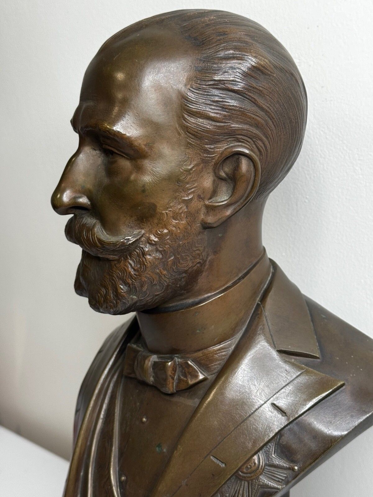 French President Bust Marie François Sadi Carnot By Adolphe Jean Lavergne photo vinterior