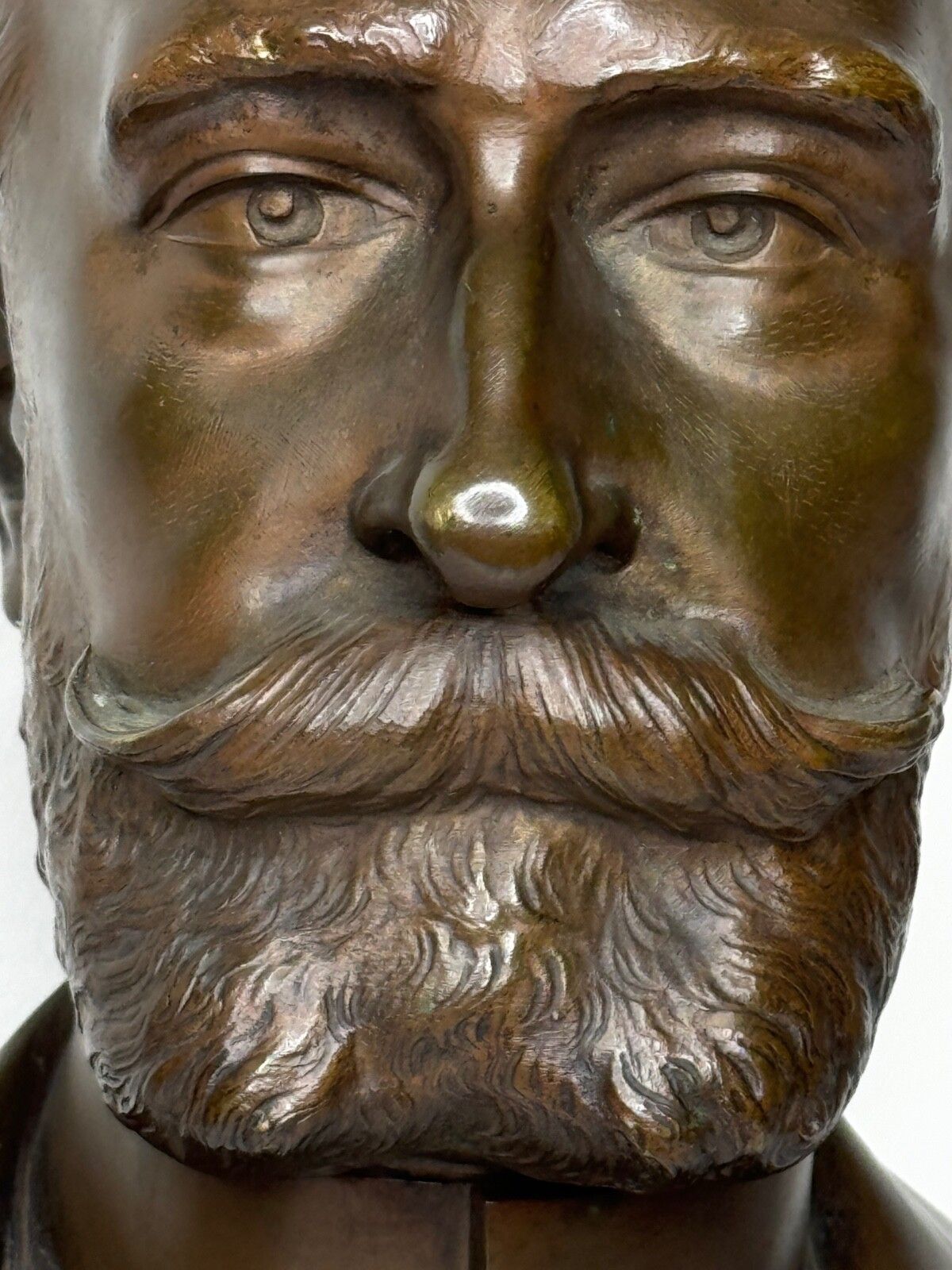 Kunst Buste van Frans president Marie François Sadi Carnot door Adolphe Jean Lavergne photo