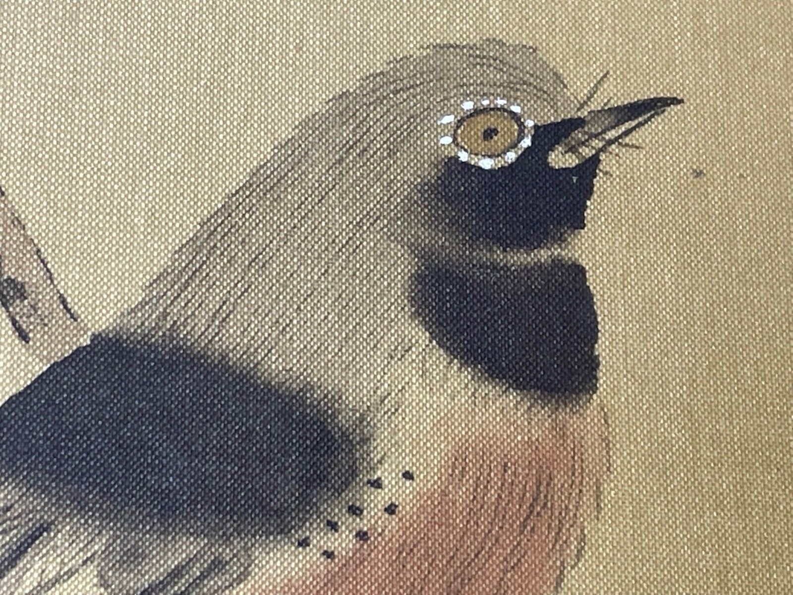 photo furniture Chinese Painting 2 Wild Birds Plum Blossom Eyes After Zhao Ji (趙佶, 1082–1135)