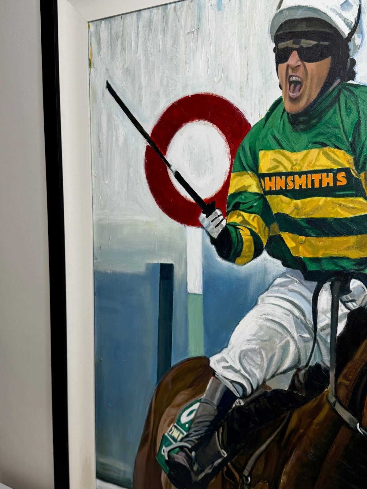 Olieverfschilderij Grand National Winner No 6 Don't Push It 2010 Jockey A P Mccoy Up photo for sale