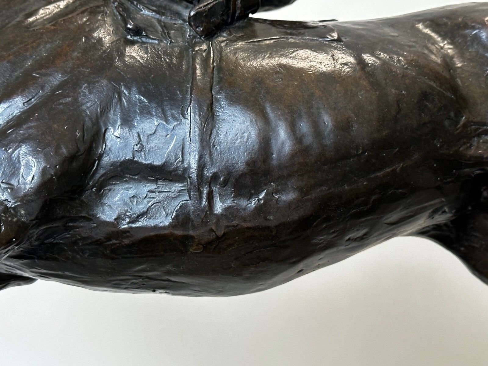 photo furniture Bronze Race Horse Dunfermline Jockey Willie Carson Sculpture By Phillip Blacker