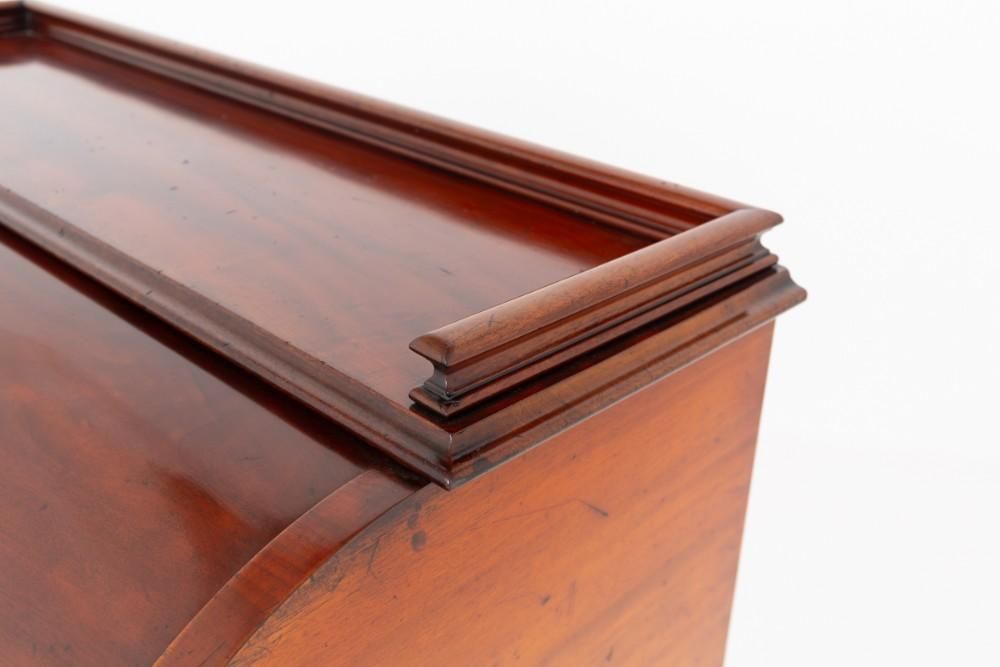 Period Victorian Cylinder Desk Roll Top Mahogany 186 photo 2450.0