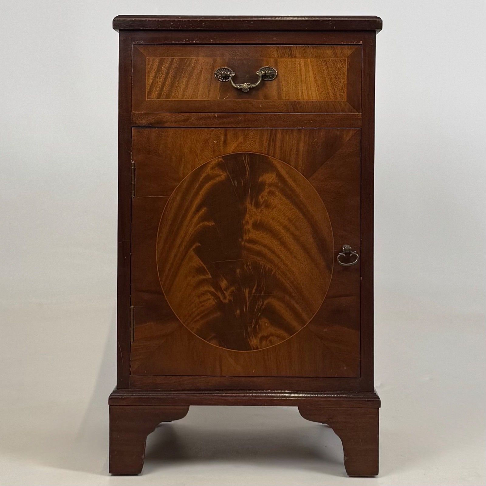Antique 20th Century Pair Of Mahogany Bedside Cabinets ( Af 5715 ) photo furniture
