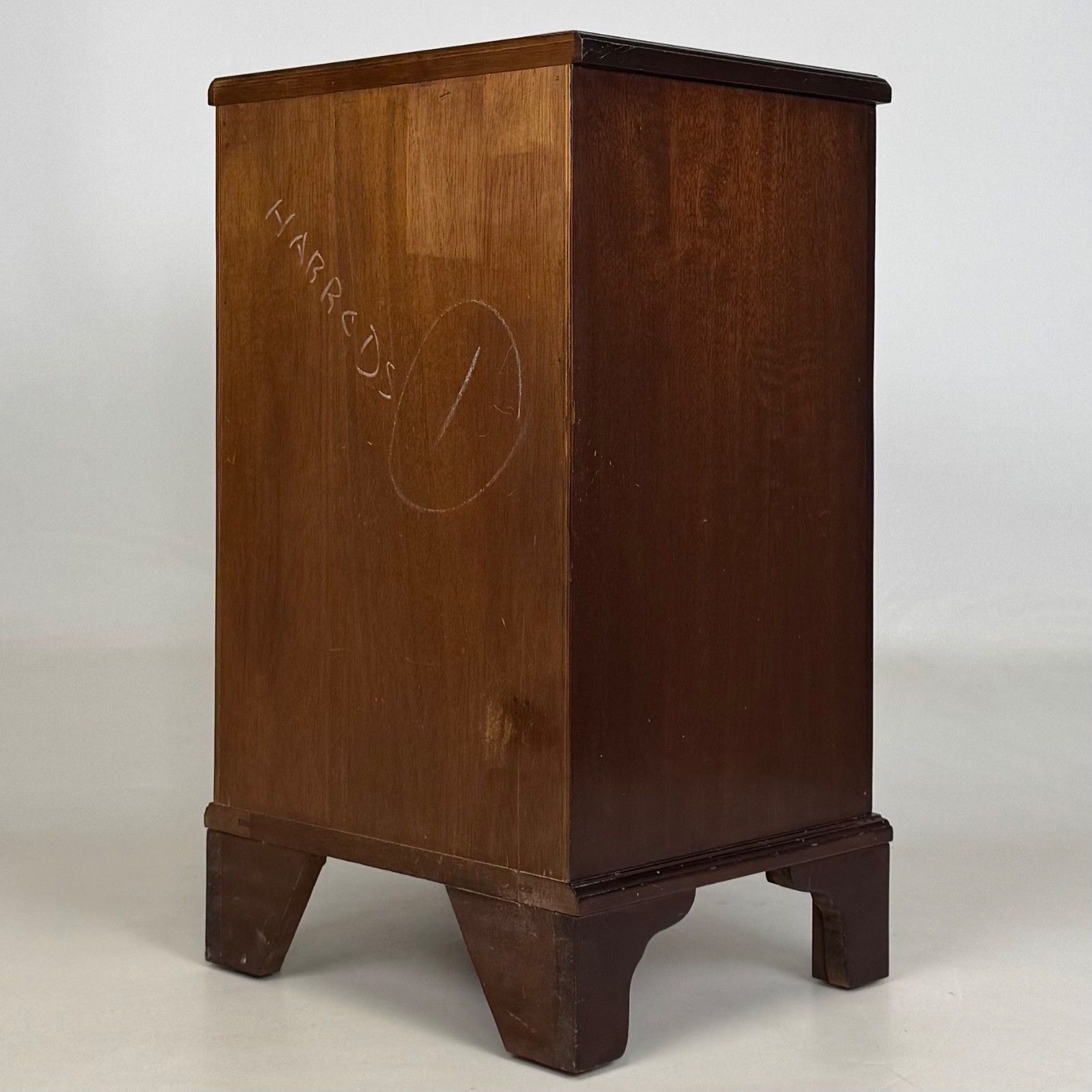 Antique 20th Century Pair Of Mahogany Bedside Cabinets ( Af 5715 ) photo vintage