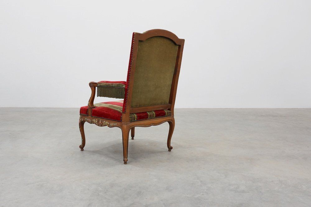 Antique French Louis XIV Chair In Oak, 1800s photo Furniture