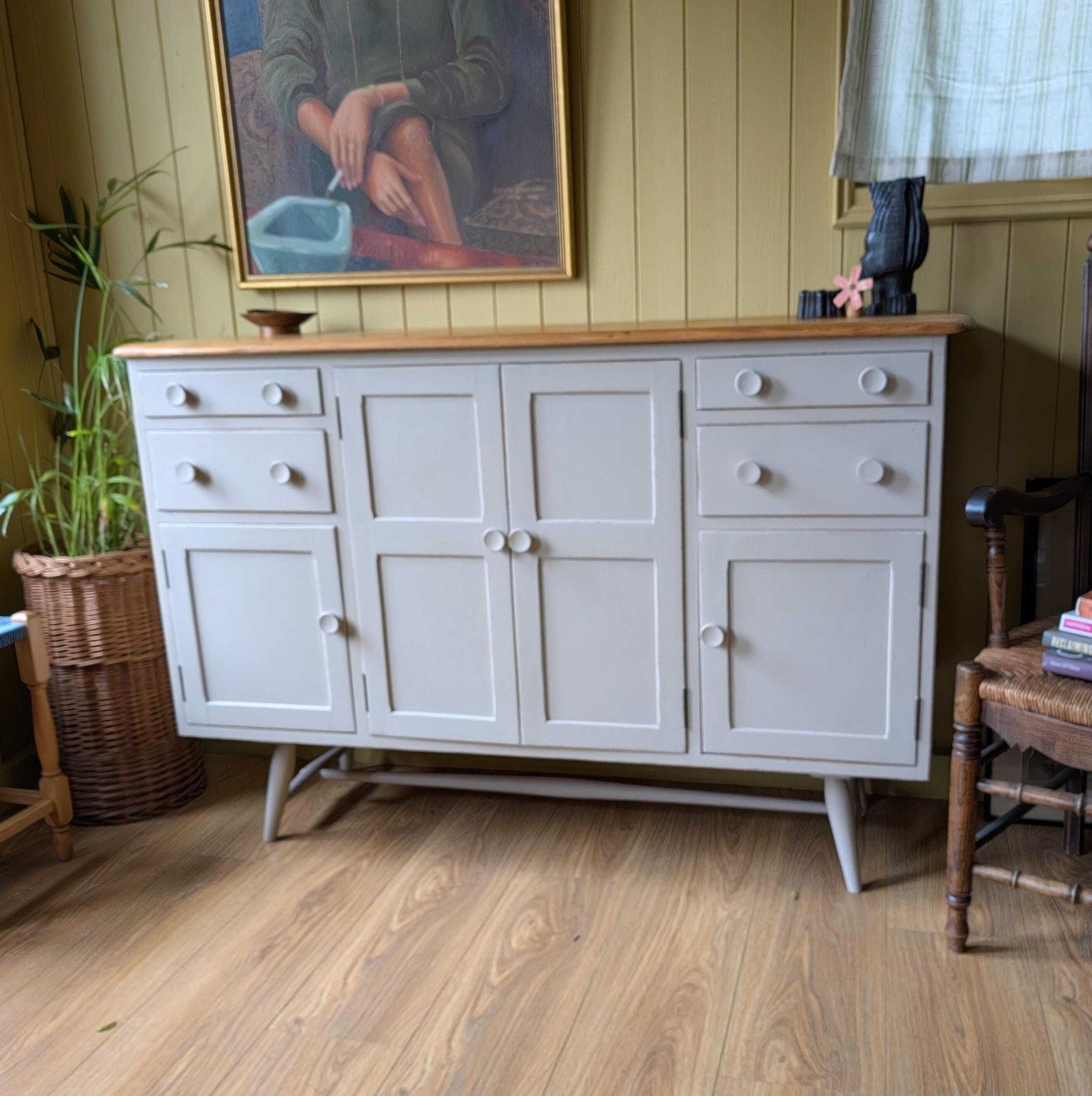 photo furniture Painted Ercol Sideboard, 1970s
