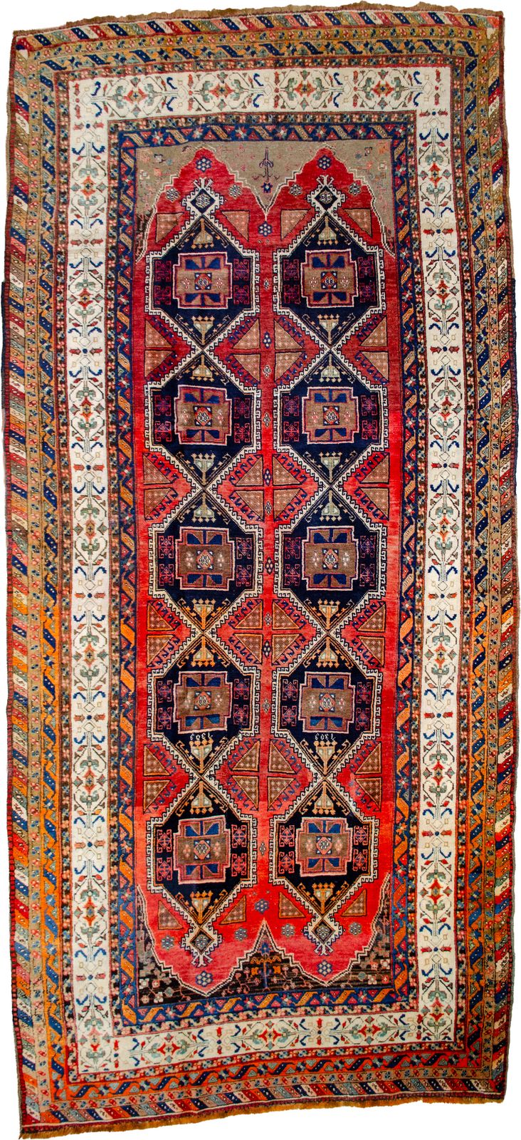 Antique Meshkin Long Carpet 336x157cm