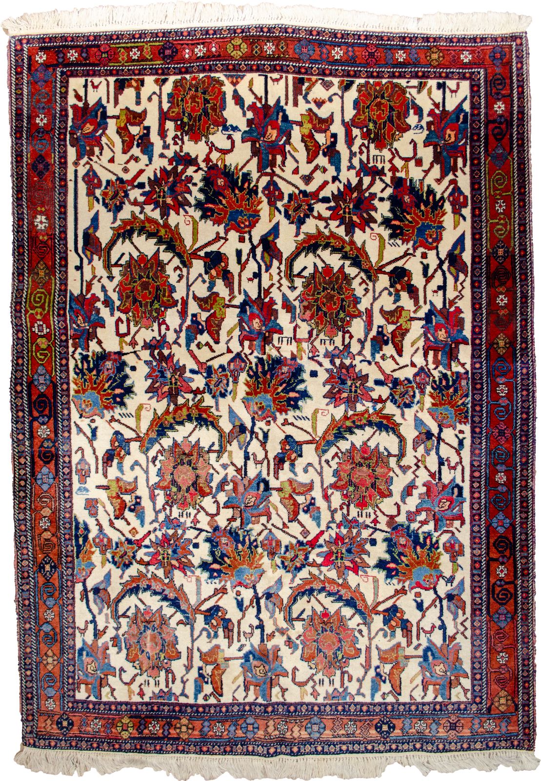 Vintage Afshar vloerkleed 203x147 cm