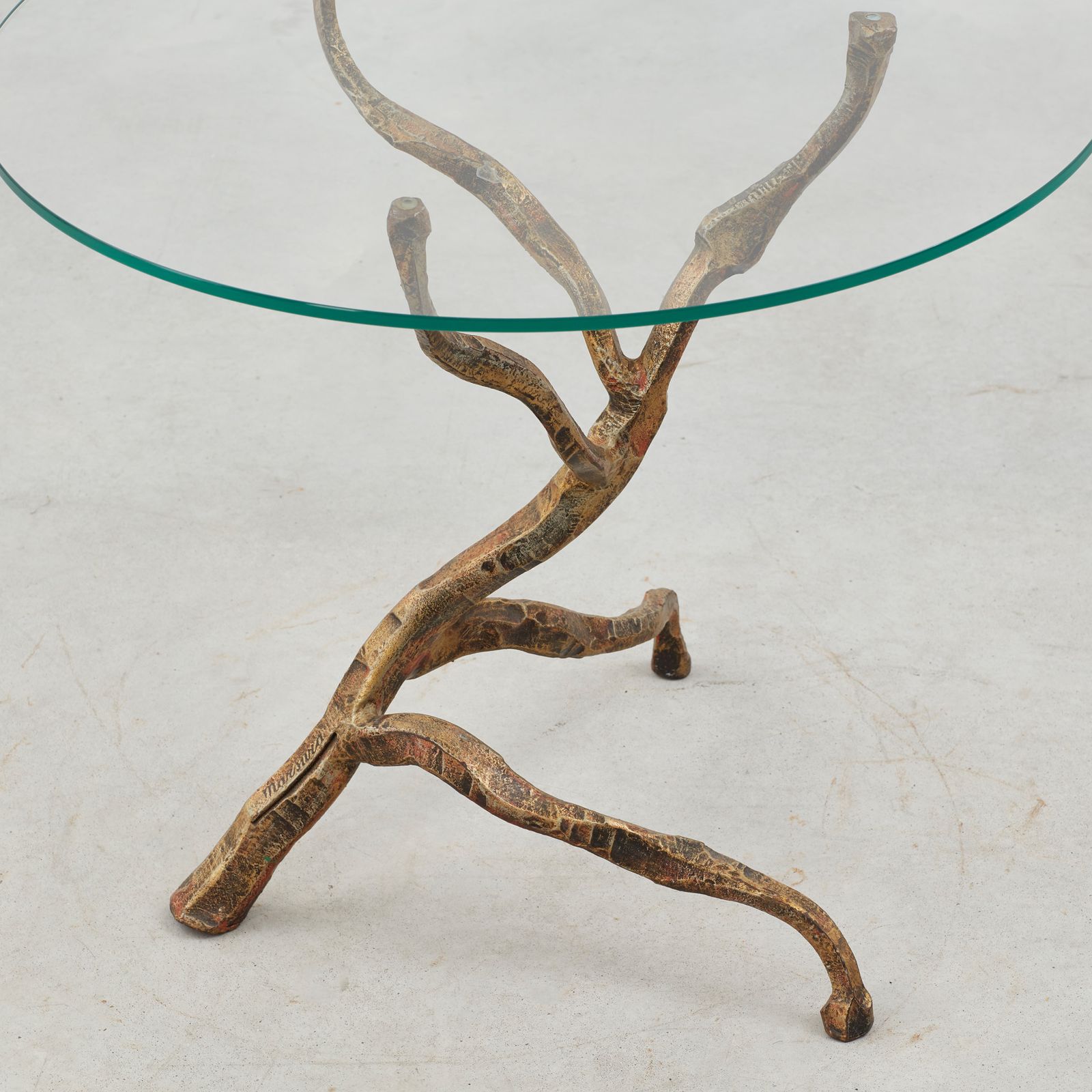 Salvino Marsura Tronchi Side Table Treviso, Italy, 2000s photo furniture