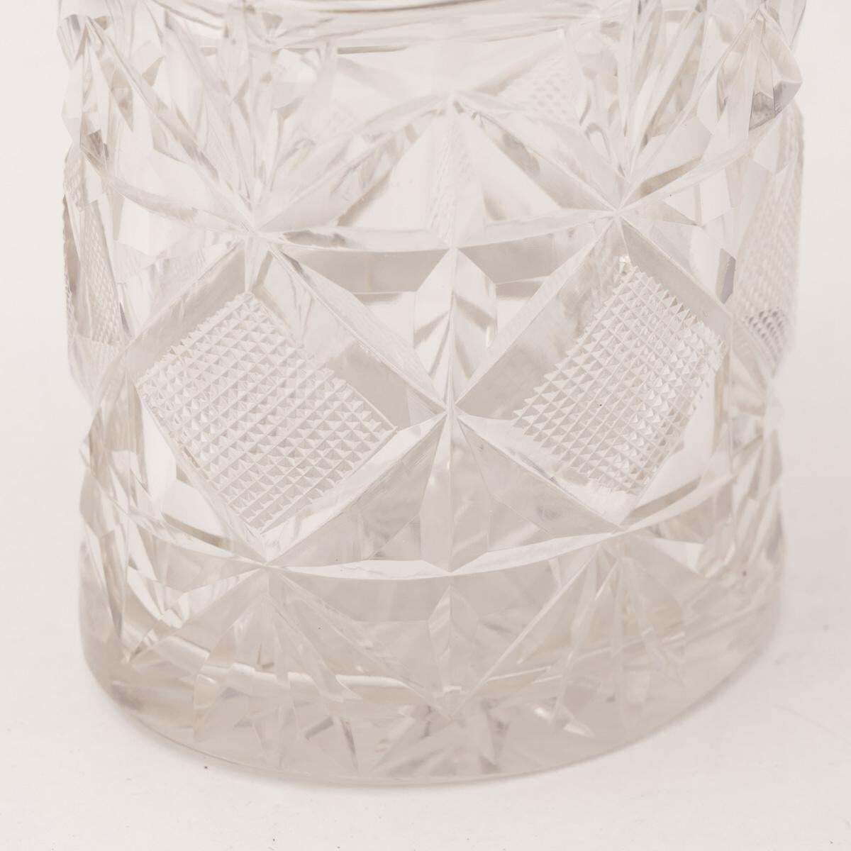 photo buy Antique Silver Mounted Guilloché Enamel Jar By Henry Perkins, 1929