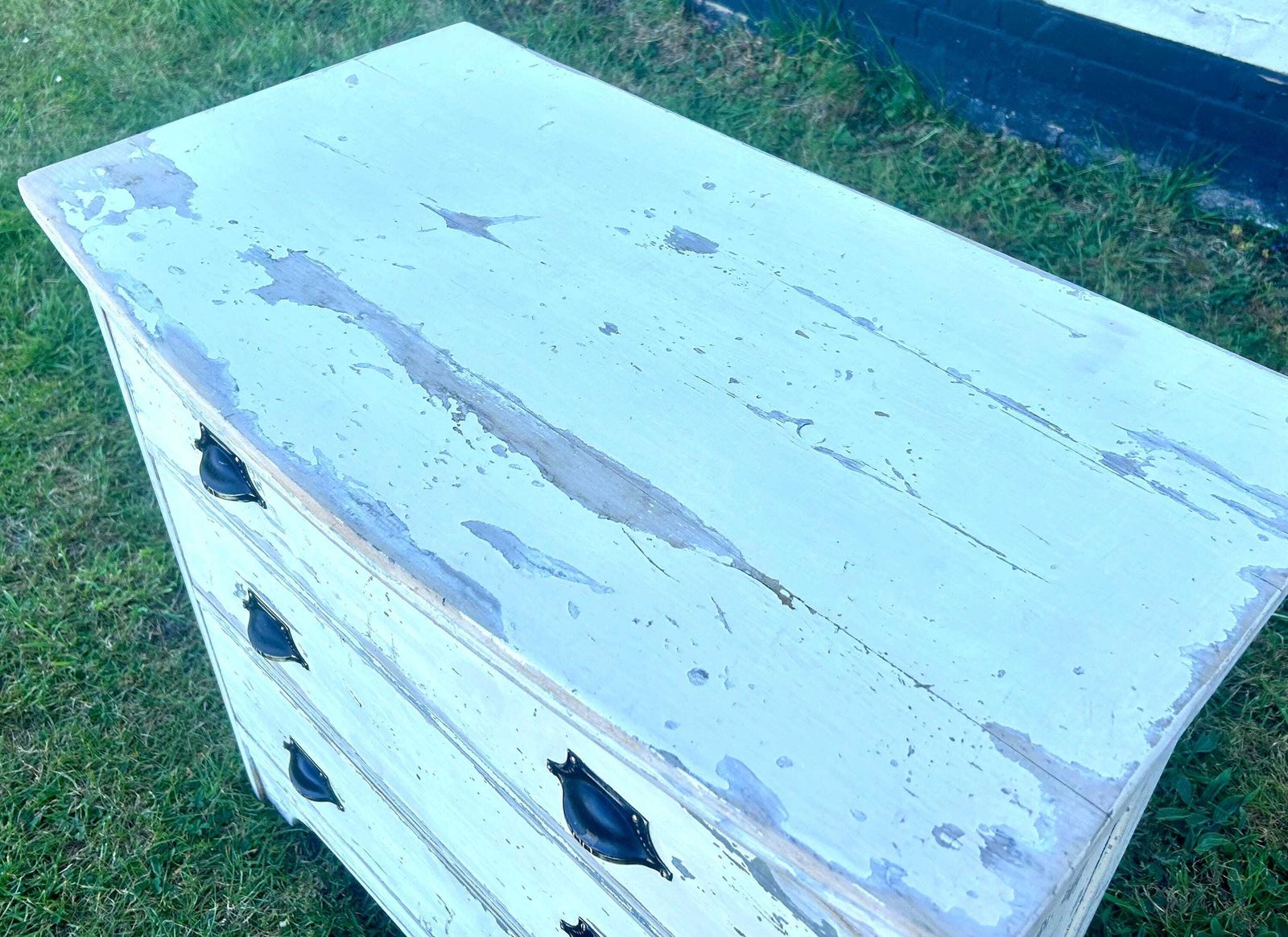 White Pine Chest Of Drawers Cabinet Cupboard Bedroom Farmhouse Industrial Antique Vintage Haberdashery Storage Shabby Chic Wooden French photo vintage