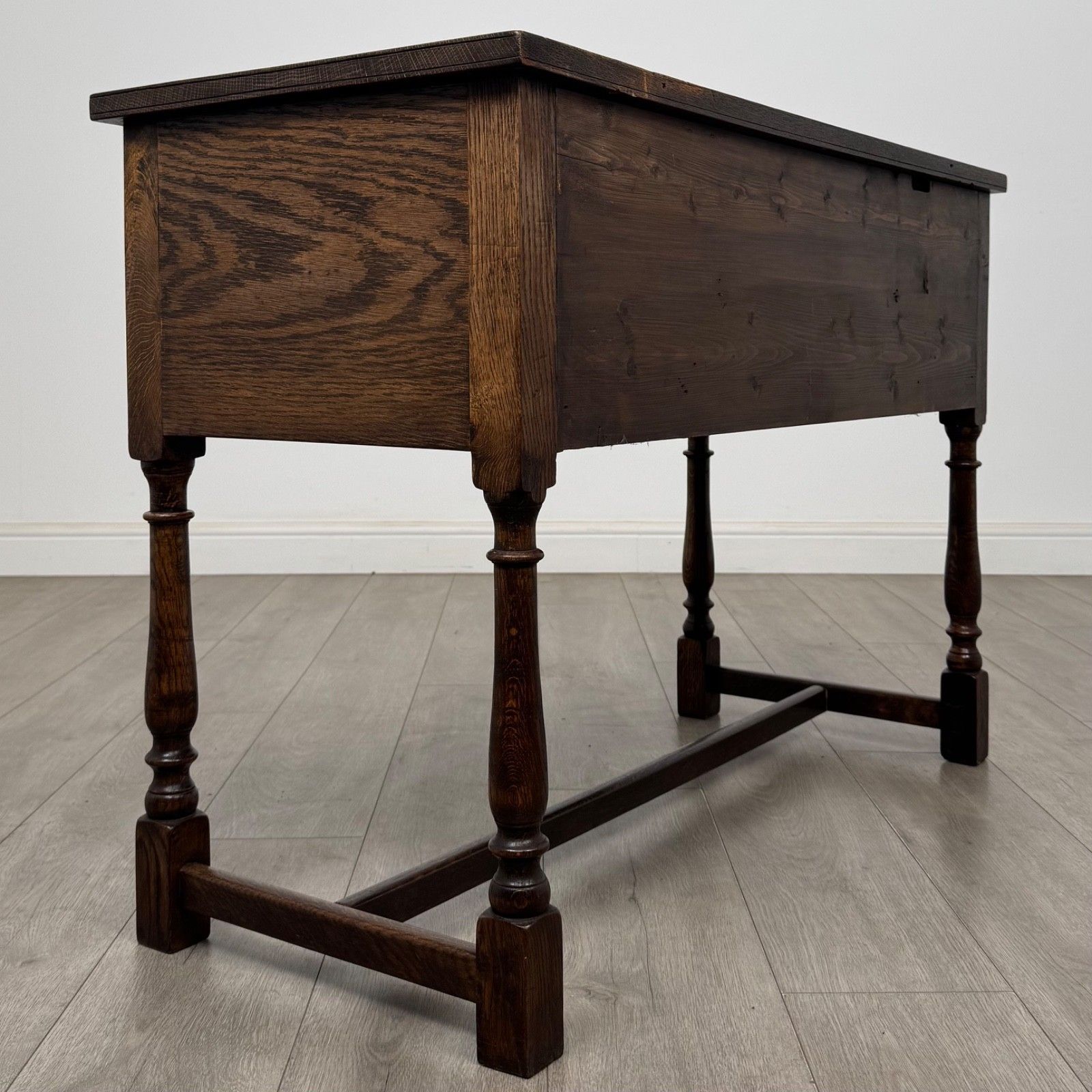 Antique 20th Century Fine Quality Edwardian Desk In Oak ( Af 5733 ) photo Furniture