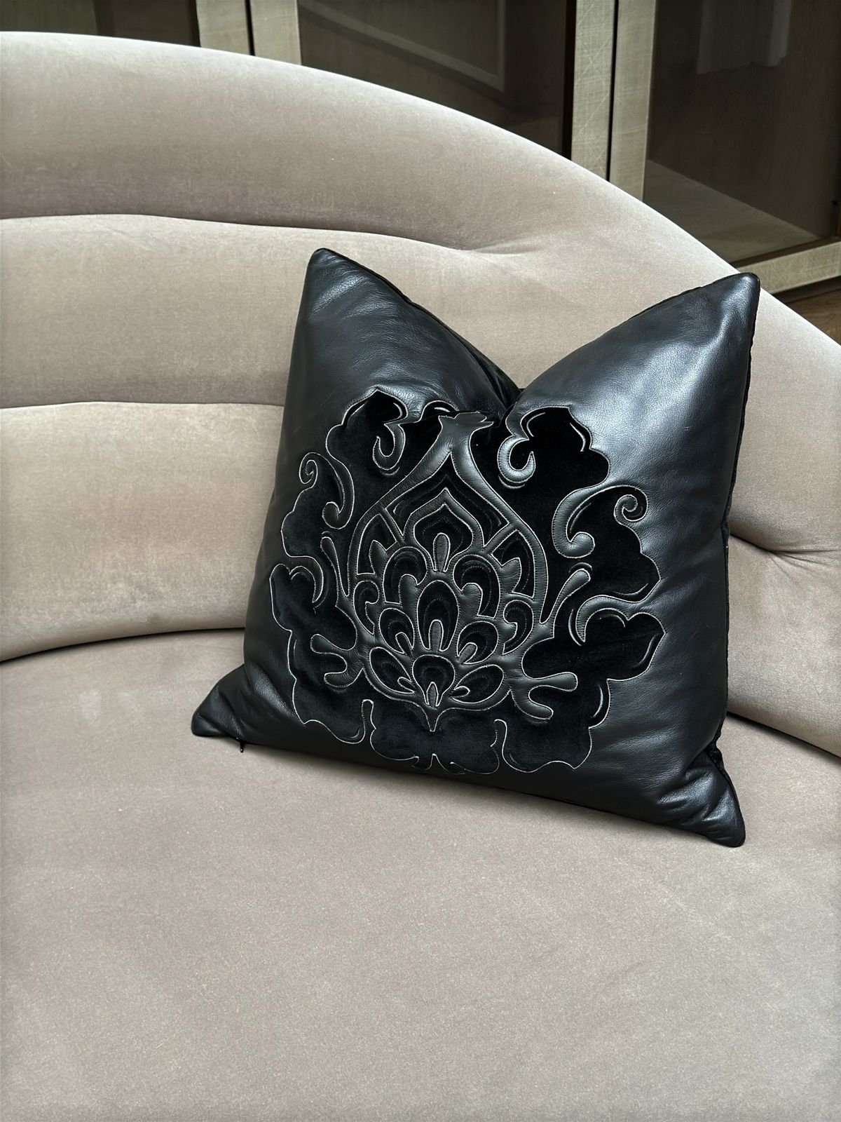 Fendi Leather Cushion, Italy, 2011 photo 350.0