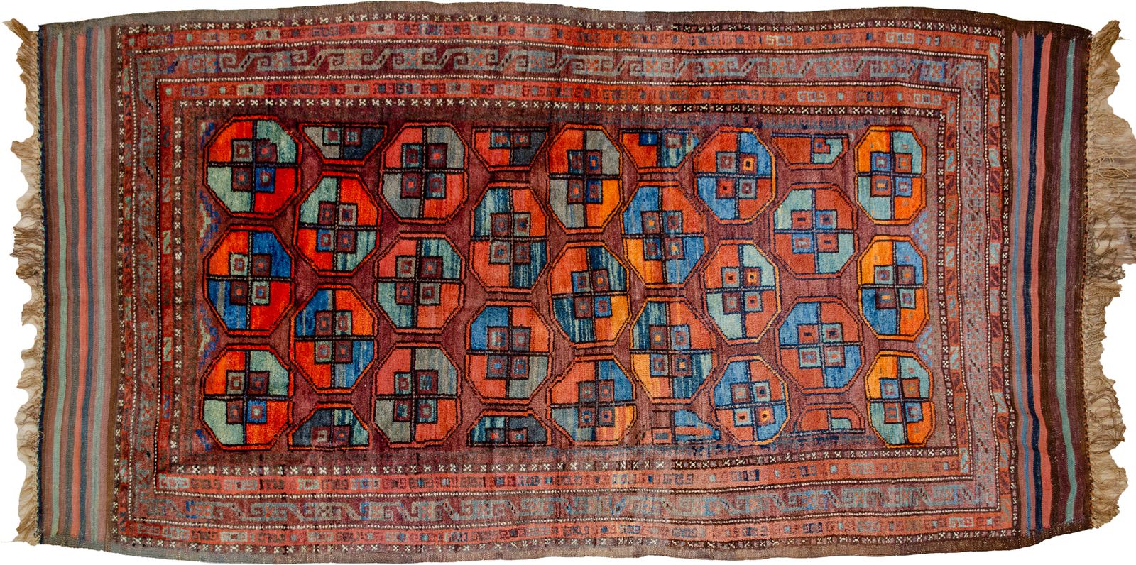 Antique Qoochan Rug 266x140cm, 1920s photo vintage
