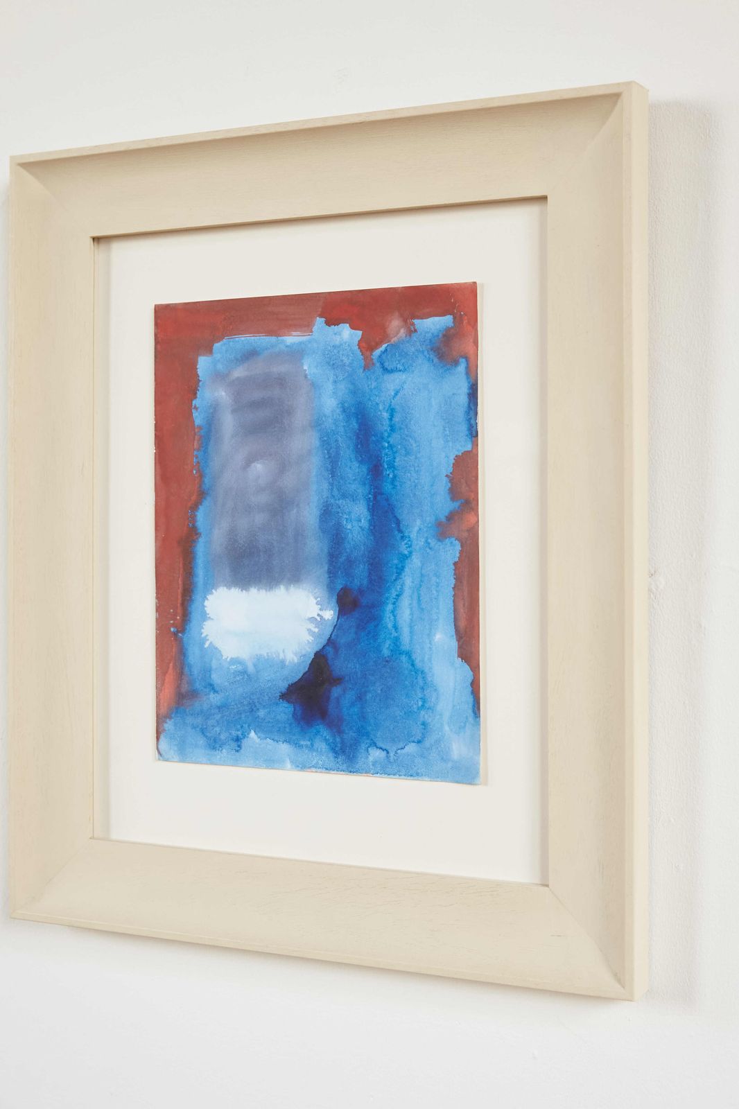 Watercolour And Ink Abstract Landscape By Alistair Grant C1978 80 photo vinterior