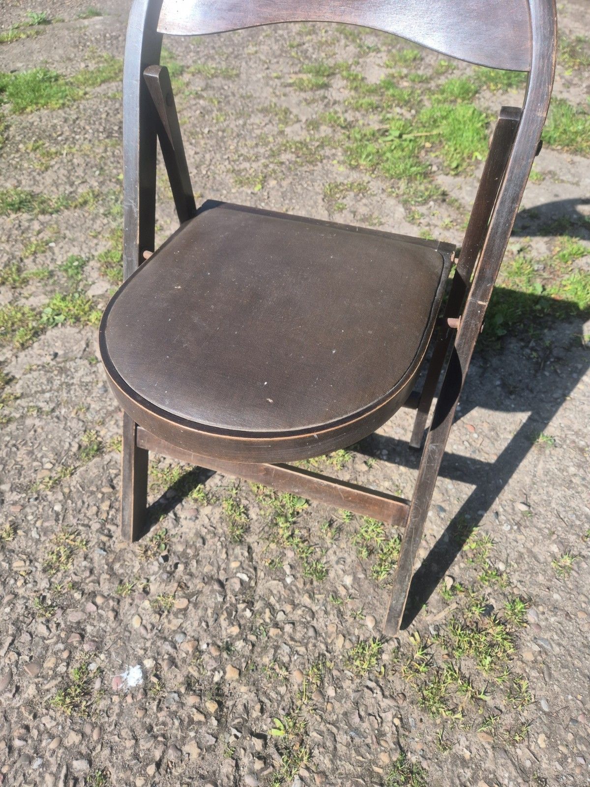 Antique Thonet B751 Bauhaus Style Folding Bentwood Chair photo furniture