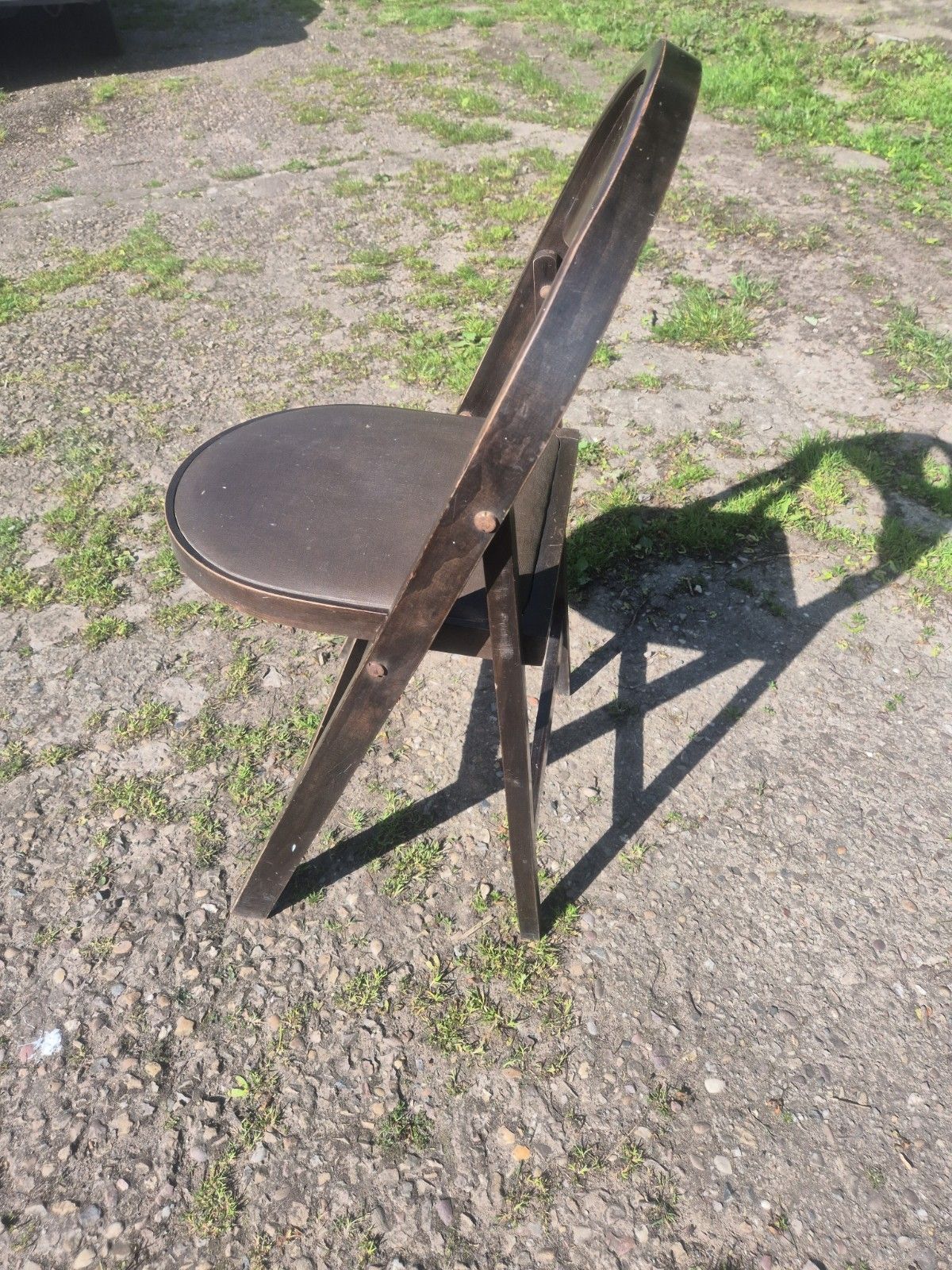 Antique Thonet B751 Bauhaus Style Folding Bentwood Chair photo Furniture