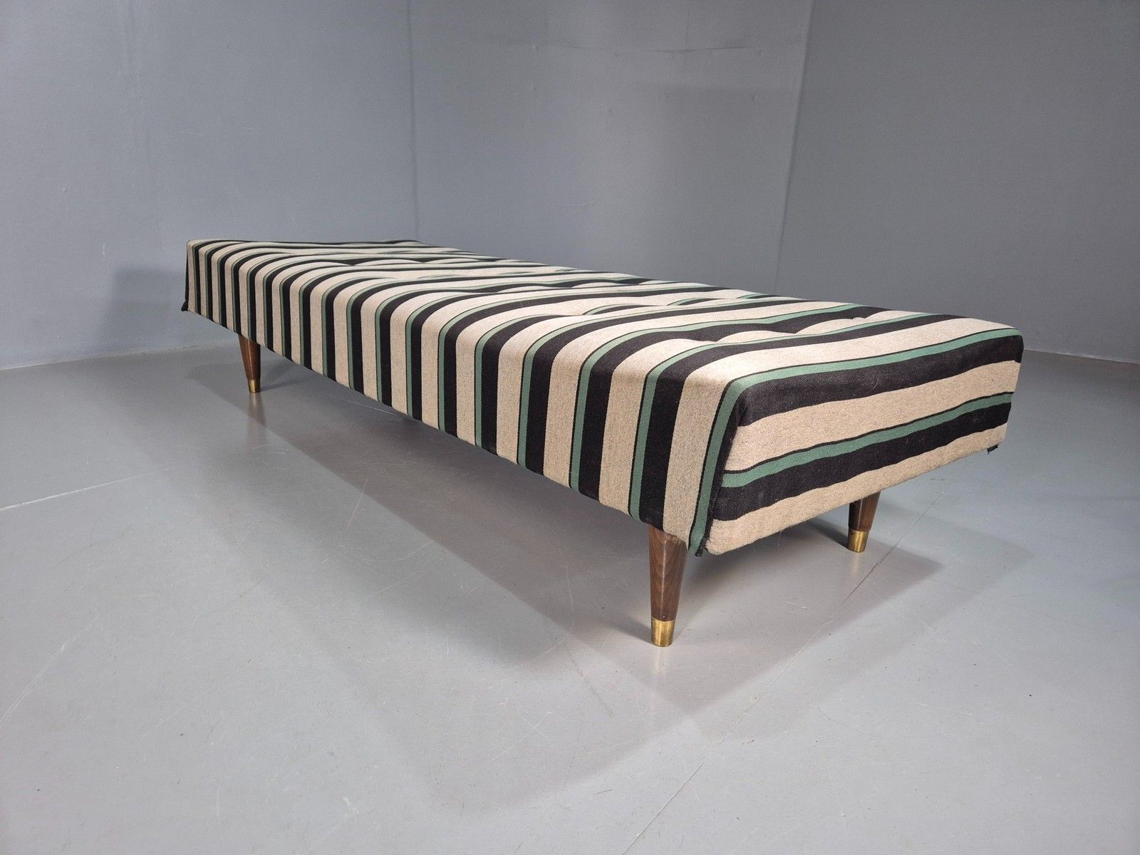 Vintage Danish Mid Century Day Bed Original Wool Upholstery 1950s Retro  Eb07219 photo buy