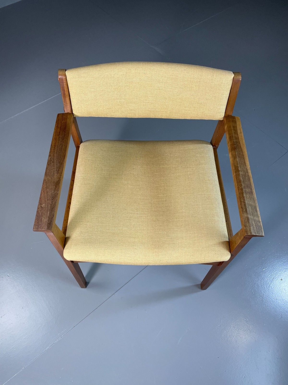 Vintage Mid Century Desk Elbow Chair Danish Teak Retro 1960s Eb06348 photo 150.0