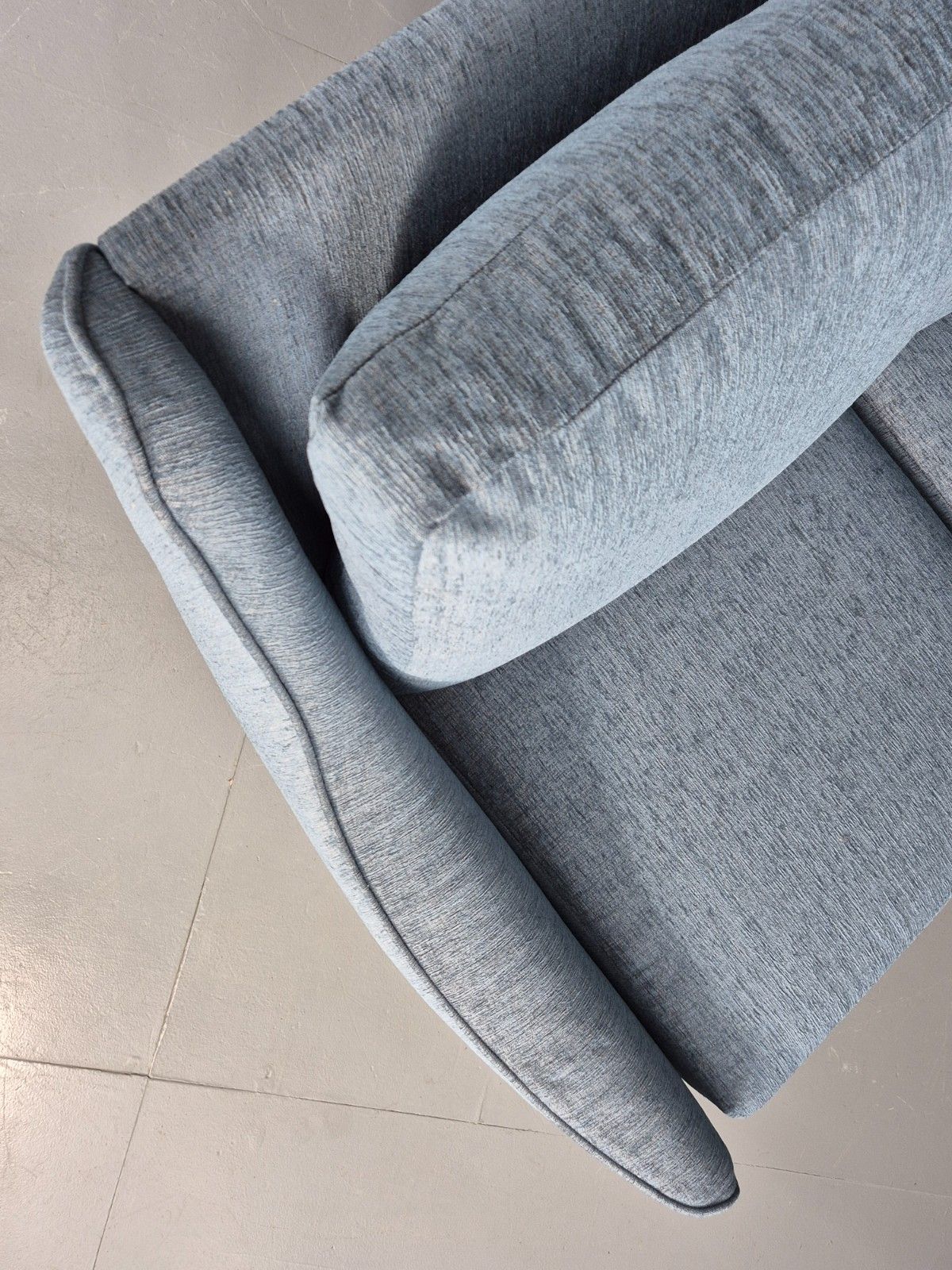 photo for sale Vintage Danish 3 Seater Sofa New Upholstery 1960s Retro Mid Century Eb12171