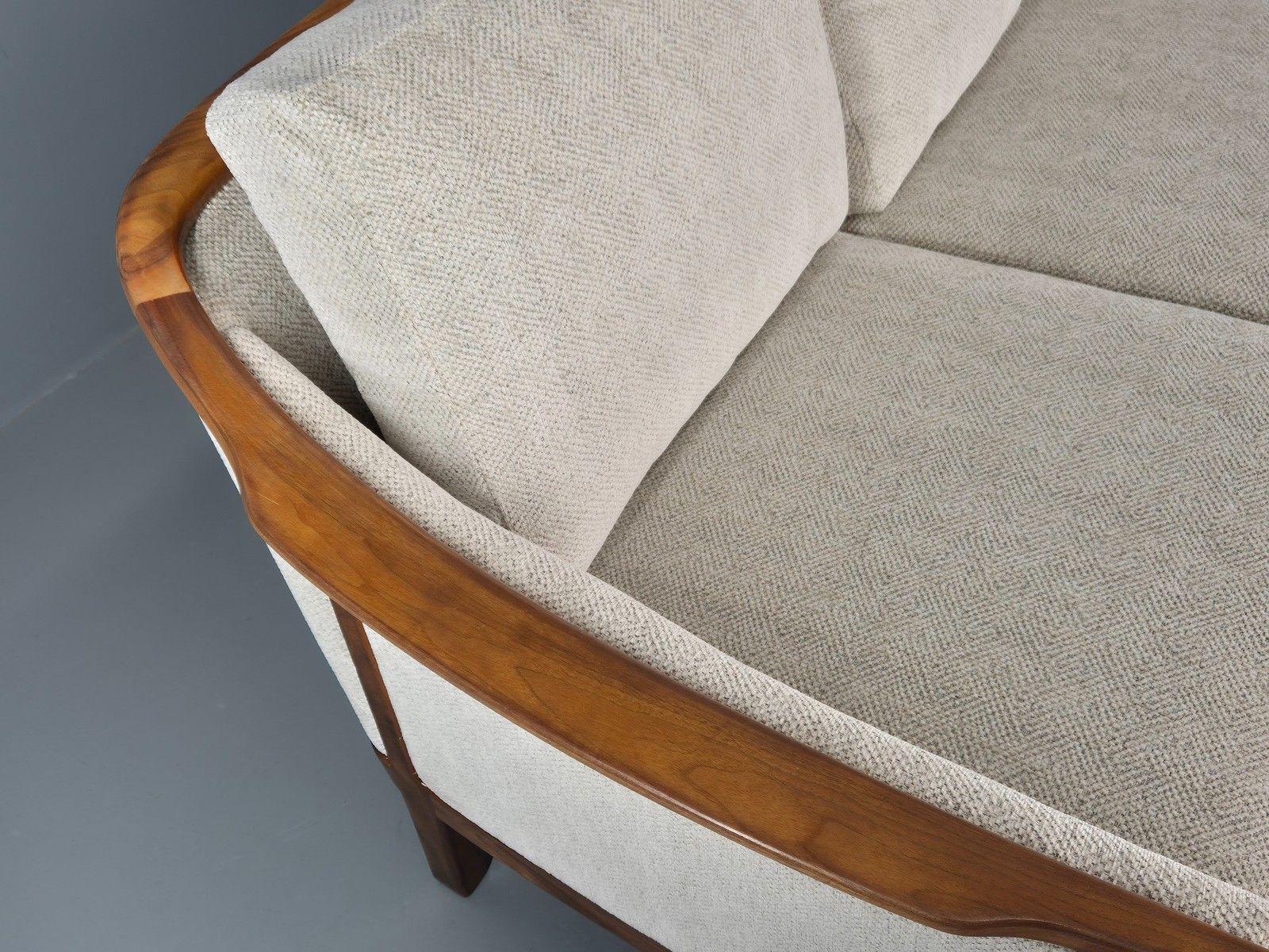 Furniture Vintage Mid Century 3 Seater Sofa New Upholstery Brdr Andersen Retro 60s Eb11145 photo