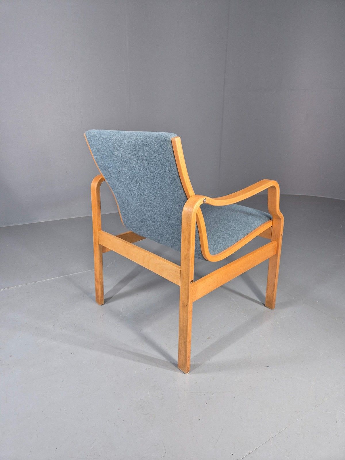 photo vinterior Vintage Danish Lounge Chair Farstrup New Upholstery Mcm Retro Eb12002