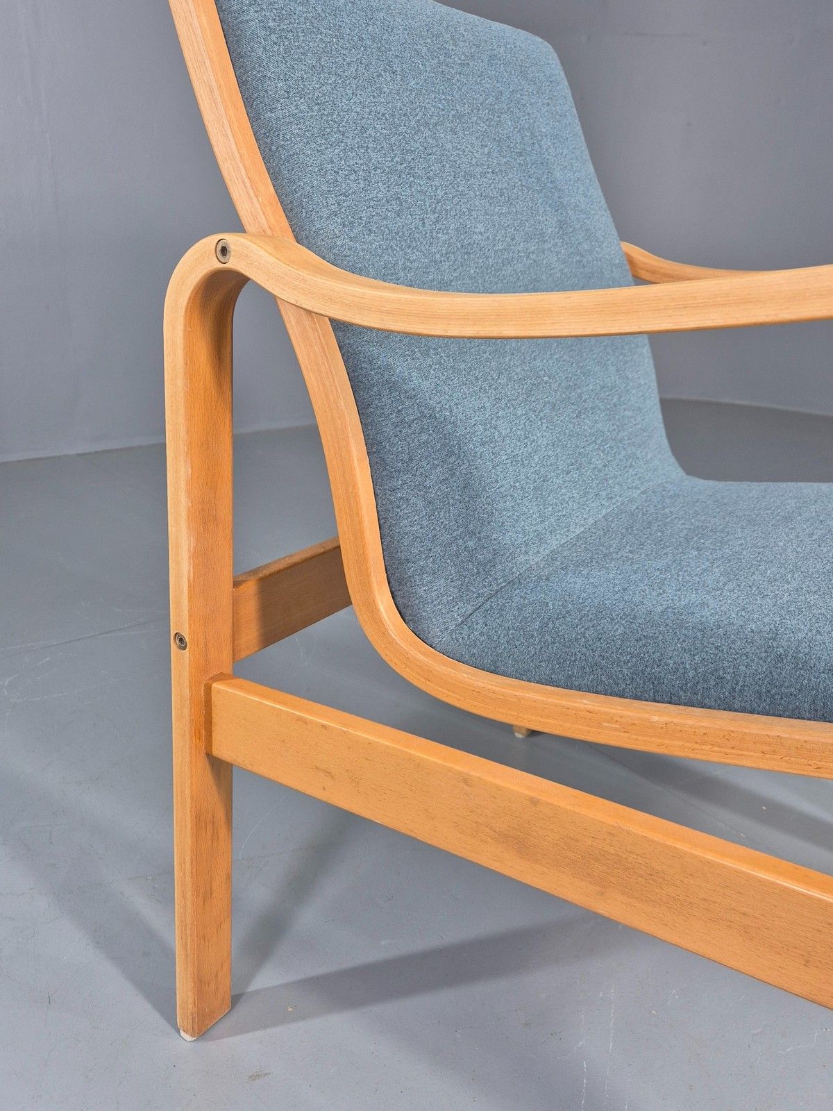 Vintage Danish Bentwood Chair Farstrup Mid Century New Upholstery Retro Eb12008 photo for sale
