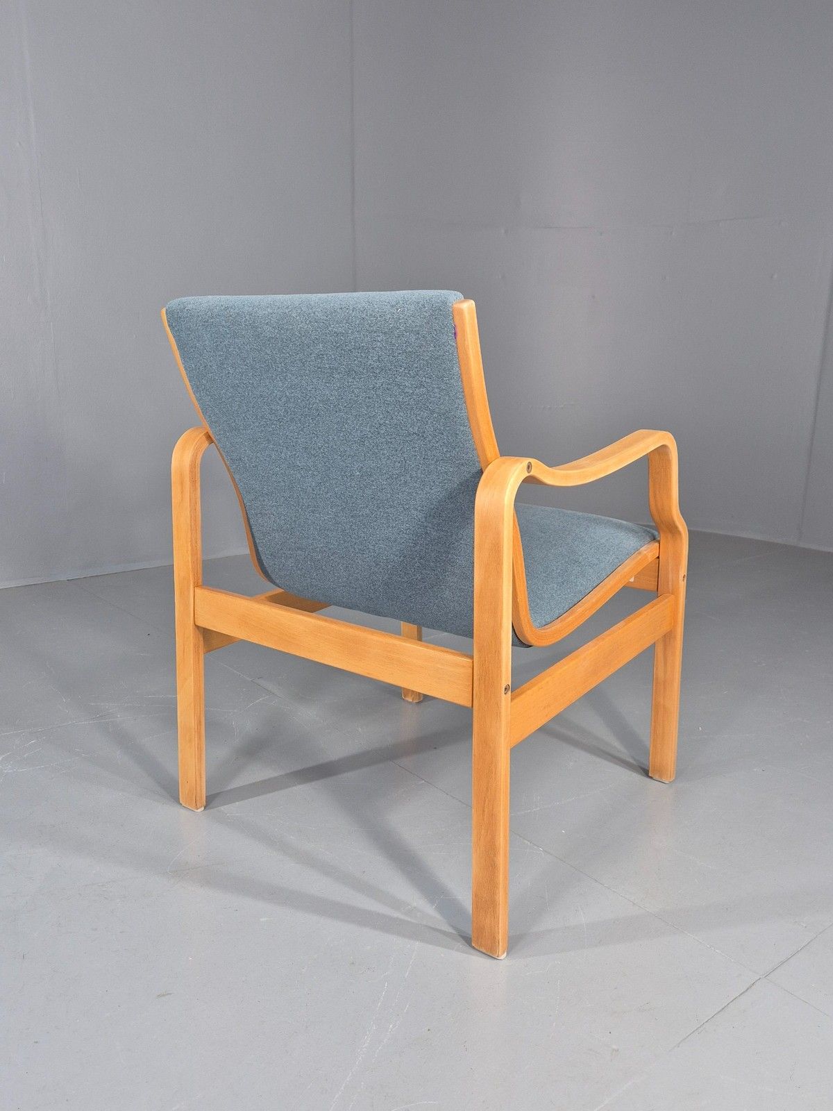 photo furniture Vintage Danish Bentwood Chair Farstrup Mid Century New Upholstery Retro Eb12008