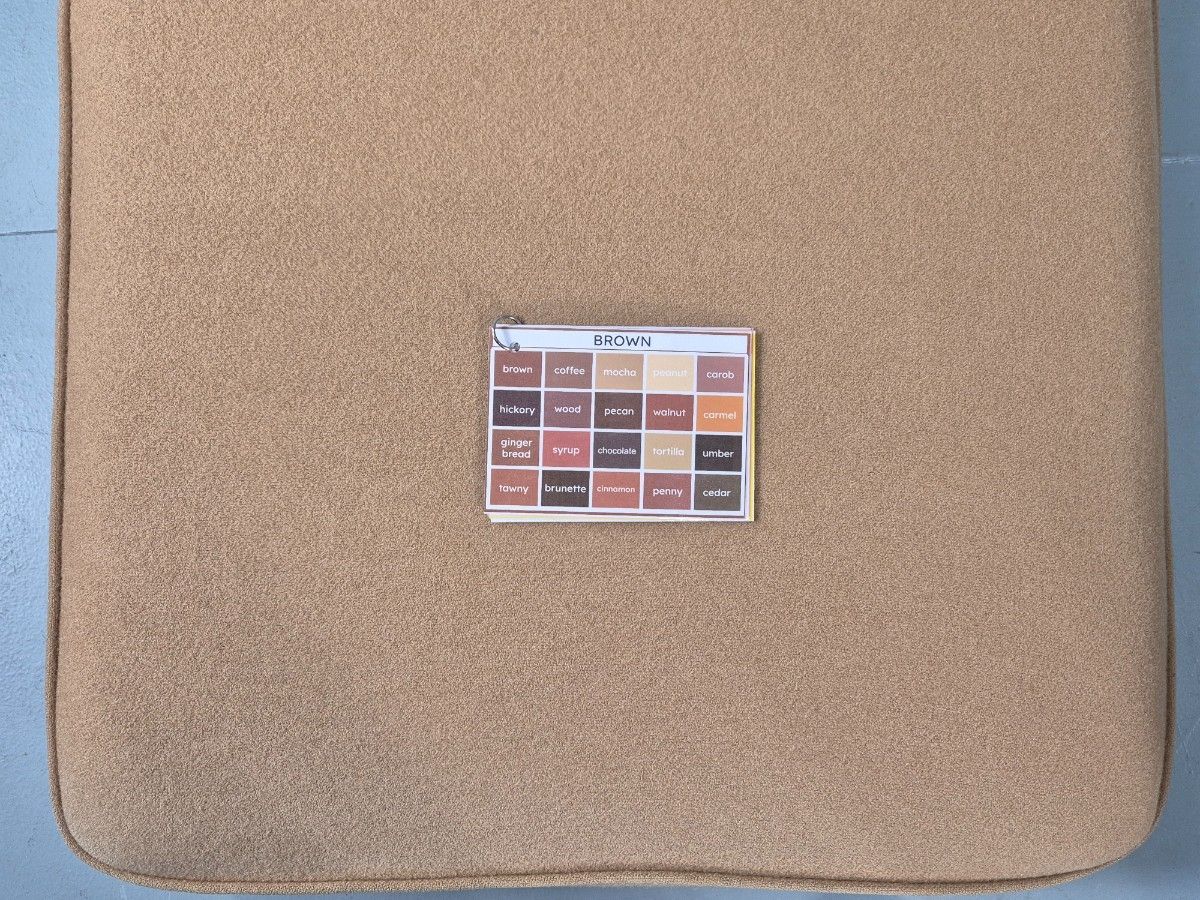 photo buy Vintage 3 Seater Sofa Beige Wool Upholstery Hurup Mcm Retro 1980s Eb12173