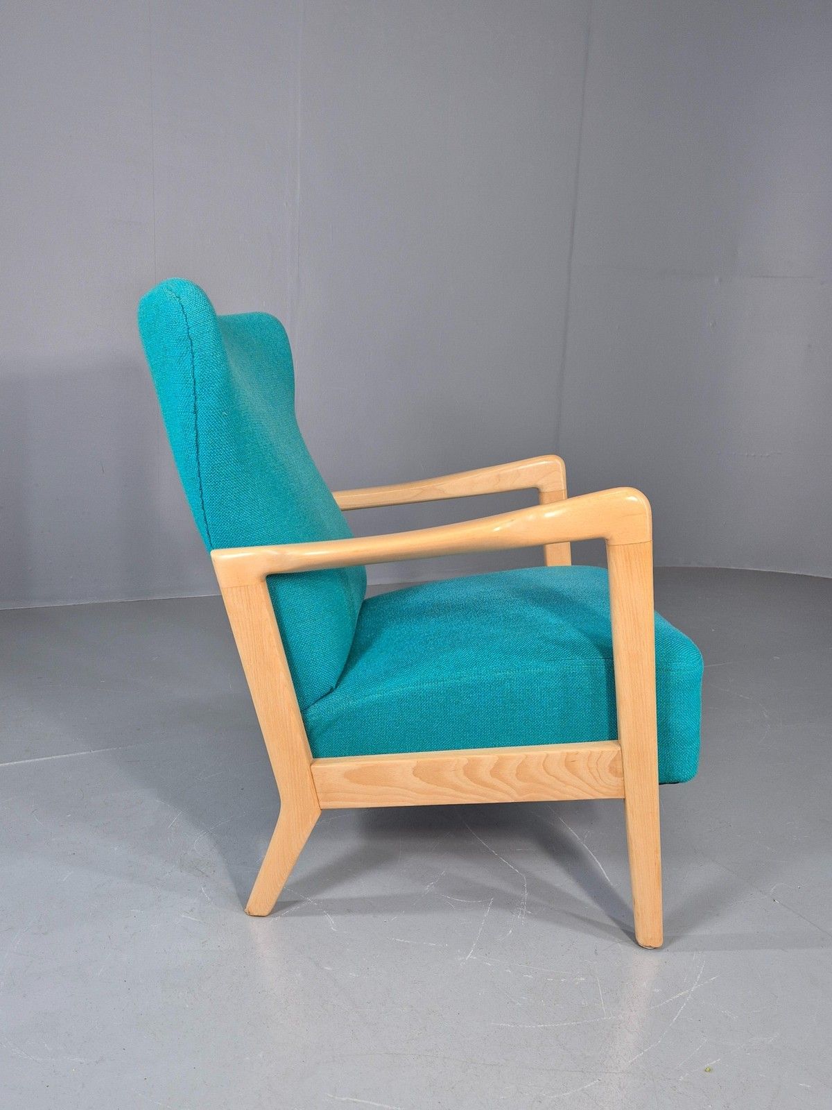 Vintage Mid Century Fritz Hansen Lounge Chair Soren Hansen Design 1940s  Eb12108 photo buy