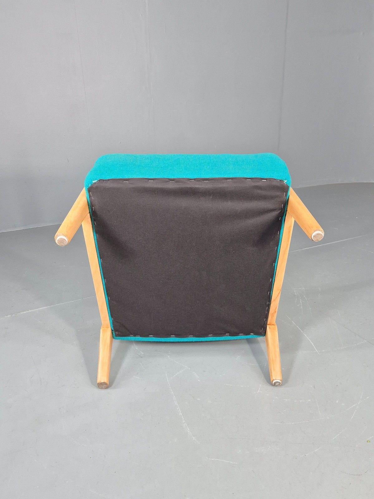 photo vinterior Vintage Mid Century Fritz Hansen Lounge Chair Soren Hansen Design 1940s  Eb12108