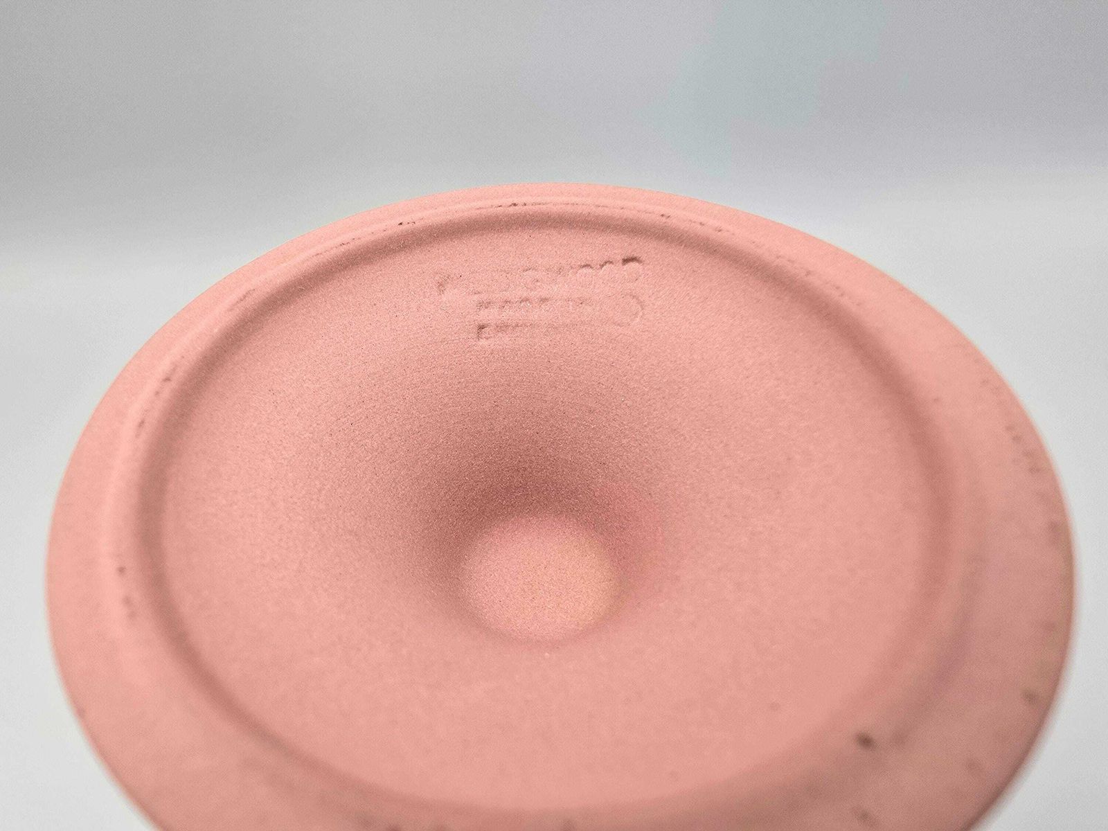 Wedgwood Pink Jasperware Small Vase   Dancing Woman Floral Border Bud Vase   Rare photo vintage