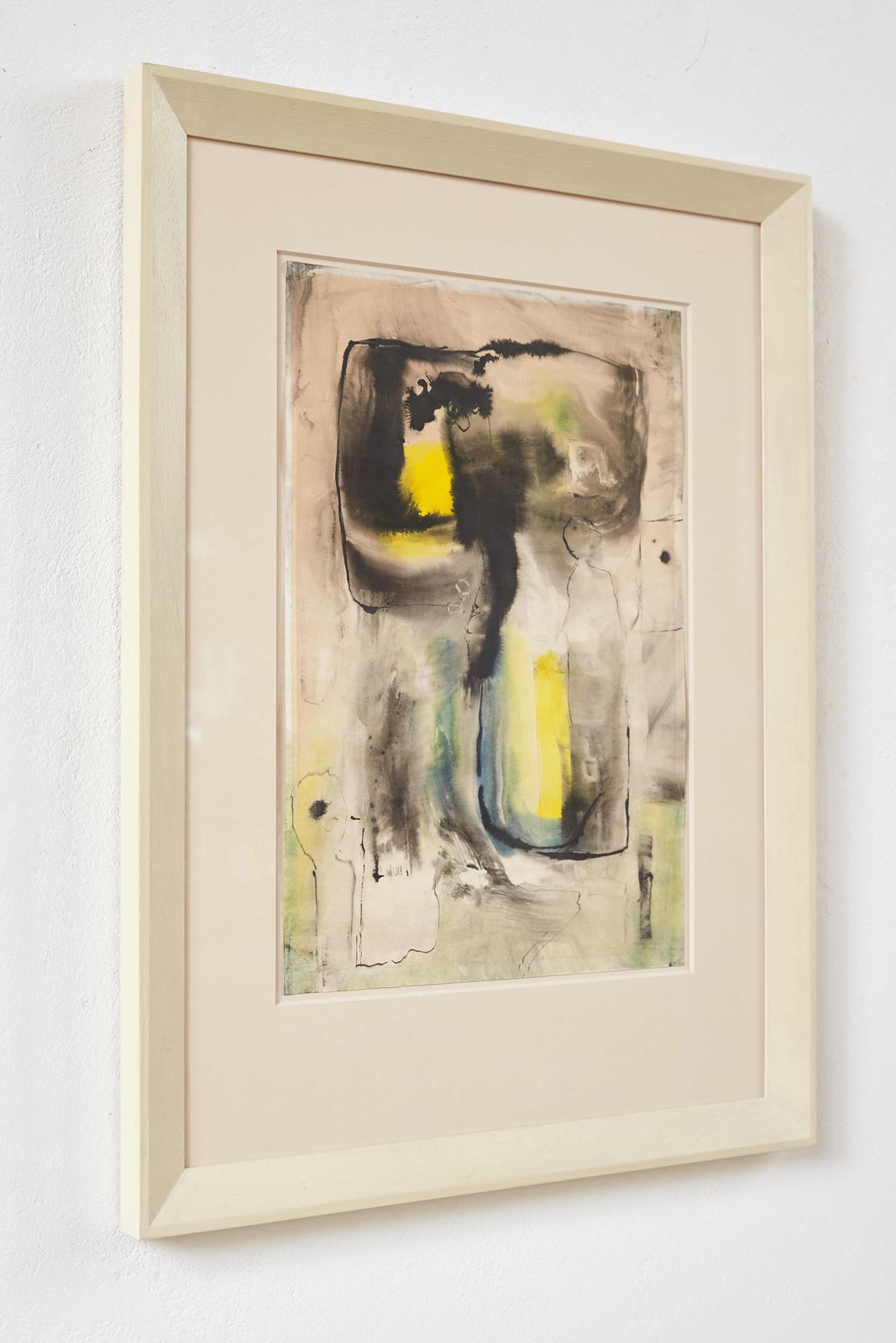 photo for sale Abstract Watercolour On Paper By Harry Ousey, C1971