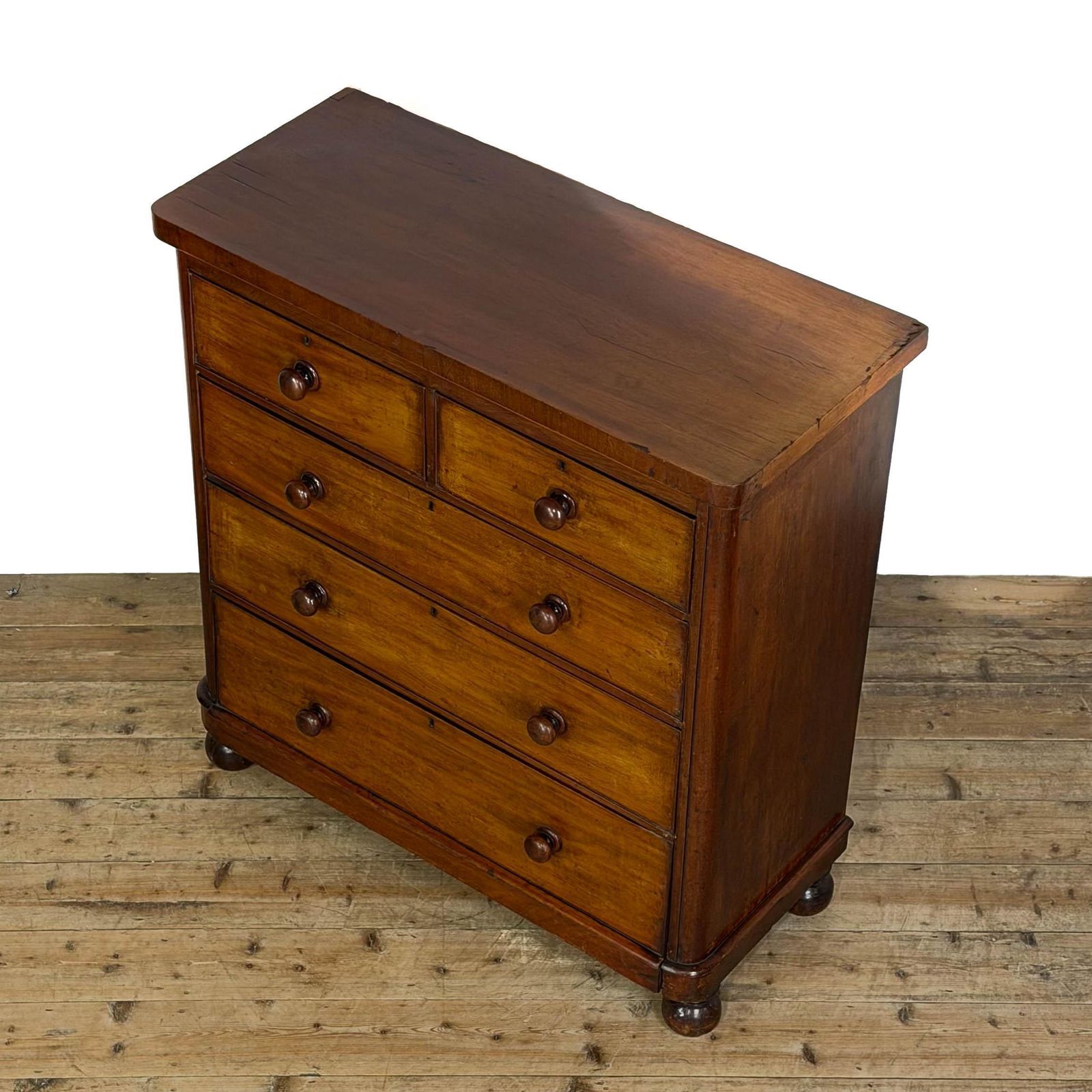Antique Victorian Mahogany Chest Of Drawers | Antique Storage | Bedroom Drawers | Antique Chest Of Drawer (M 6 photo buy