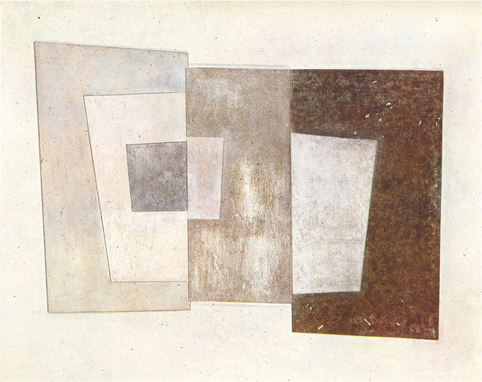 Ingelijste lithografische print van Ben Nicholson, 1962 photo furniture