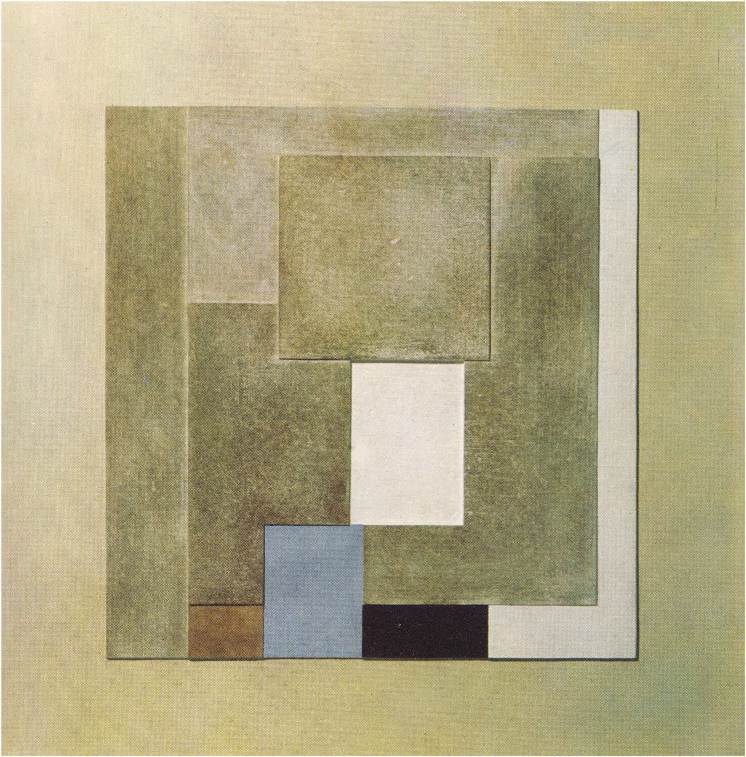 Ingelijste lithografische print van Ben Nicholson, 1962 photo furniture