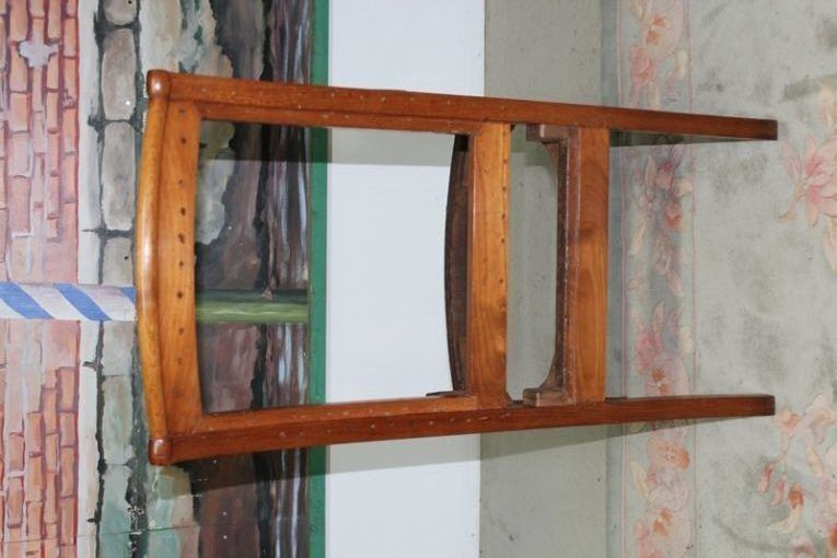 Restoration Armchair In Cherry 19th photo for sale