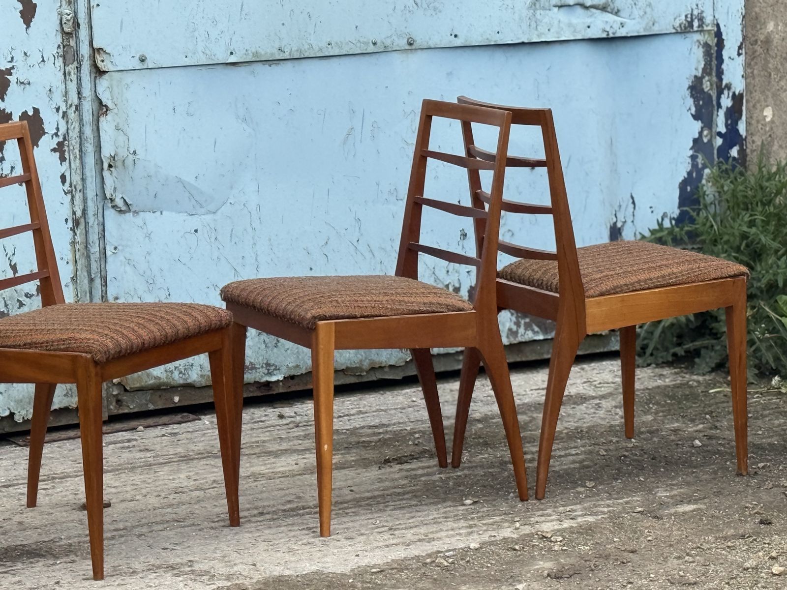 Set Of Four Teak Dining Chairs By Tom Robertson For A.H. McIntosh, 1960s photo for sale