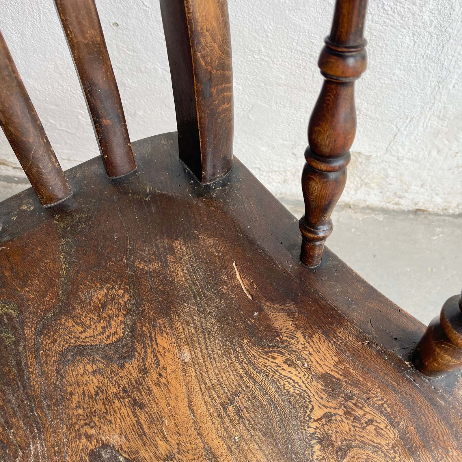 Antique Country Windsor Chair   #2109 photo 120.0