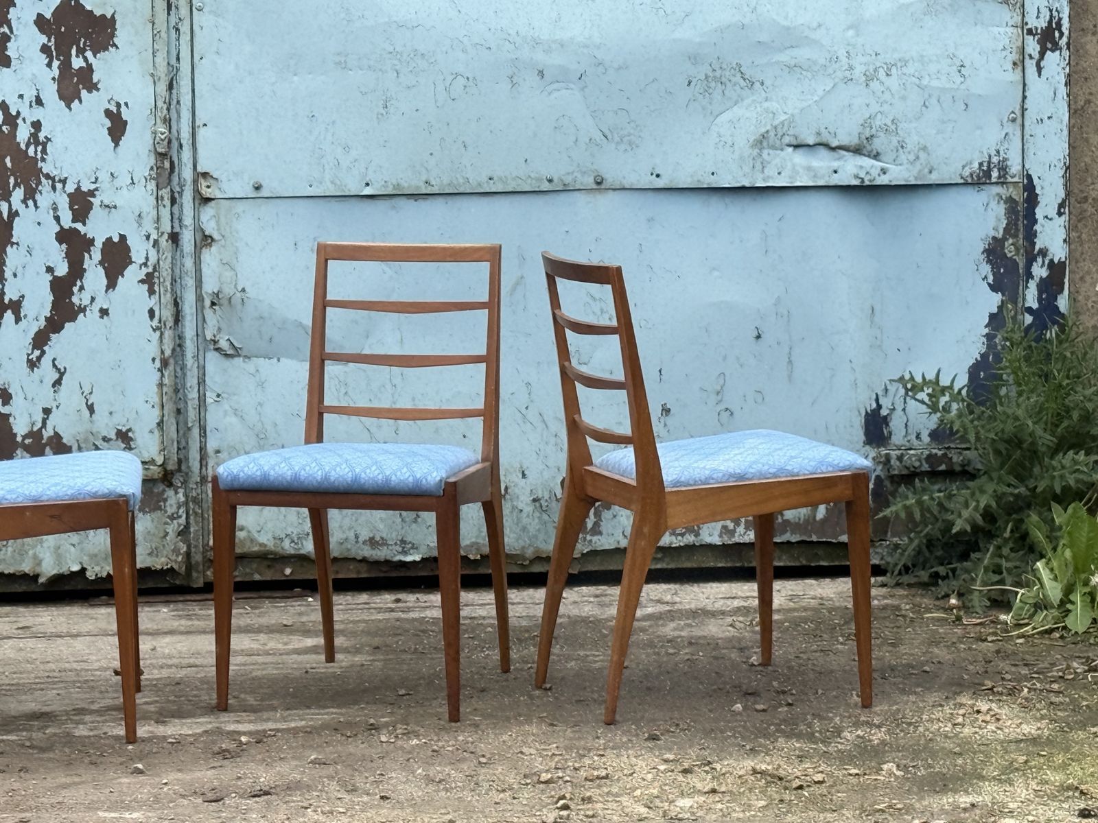 Set Of Four Teak Dining Chairs By Tom Robertson For A.H. McIntosh, 1960s photo furniture