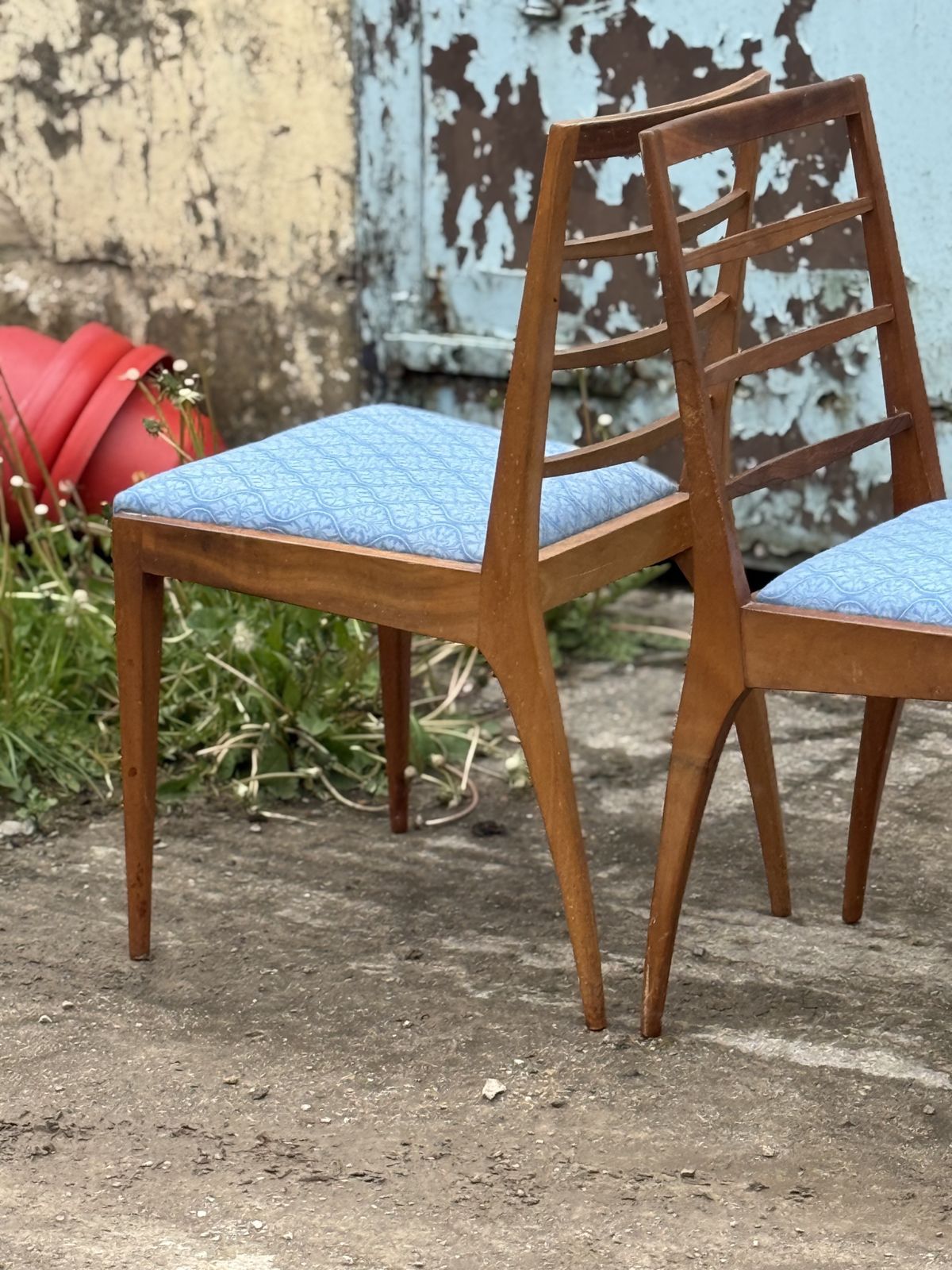 Set Of Four Teak Dining Chairs By Tom Robertson For A.H. McIntosh, 1960s photo vinterior