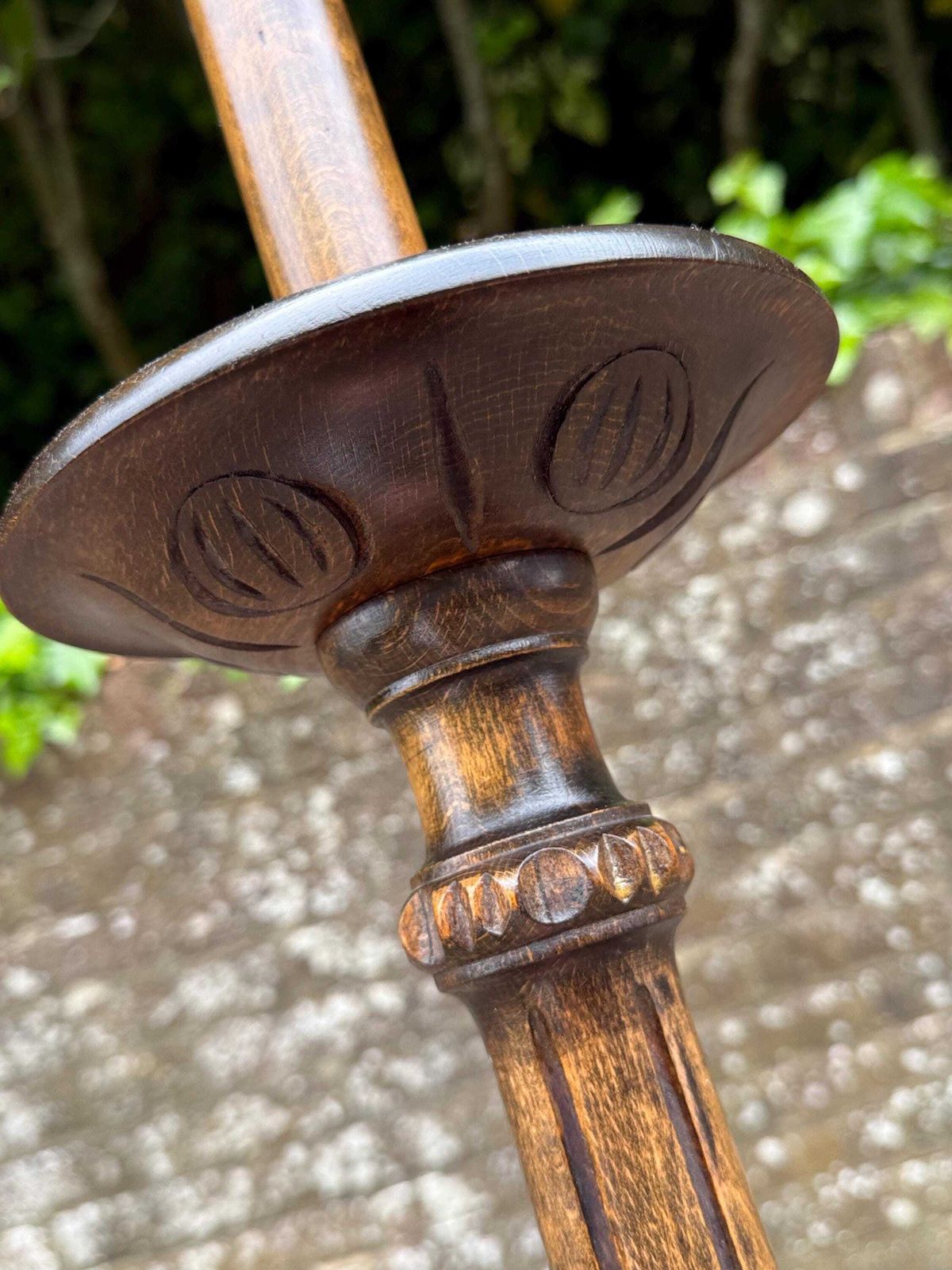Vintage Oak Standard Lamp Mid Century Retro Wooden Floor Lamp 1960s photo buy