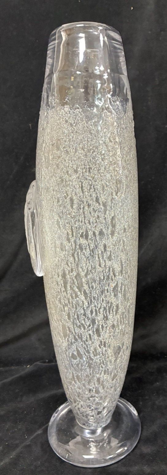 Kjell Engman Kosta Boda Large Fossil Vase Boxed Signed photo vinterior