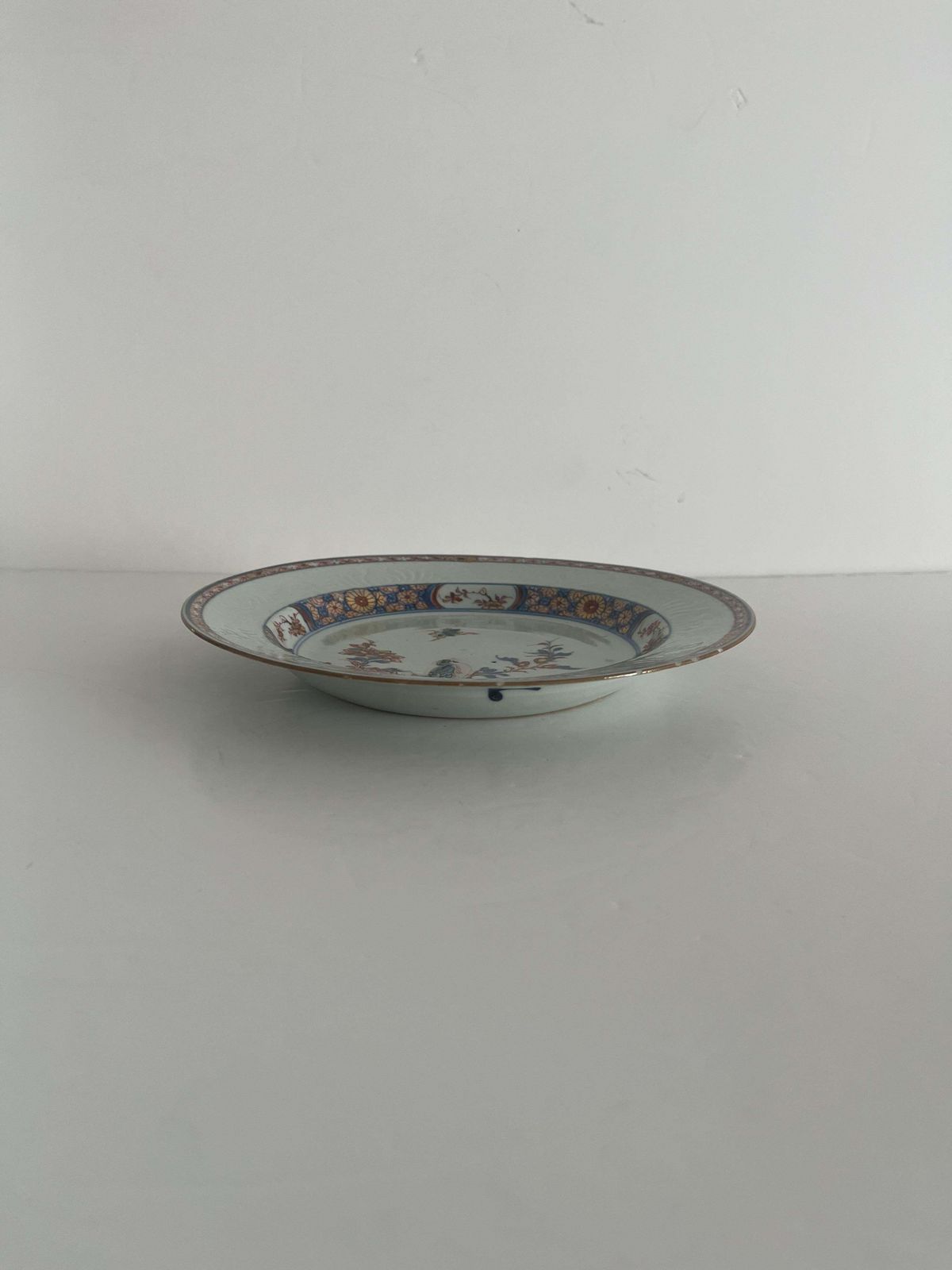 Chinese Kangxi Famille Verte Plate With Magpie & Butterfly, Circa 1695 photo 848.0