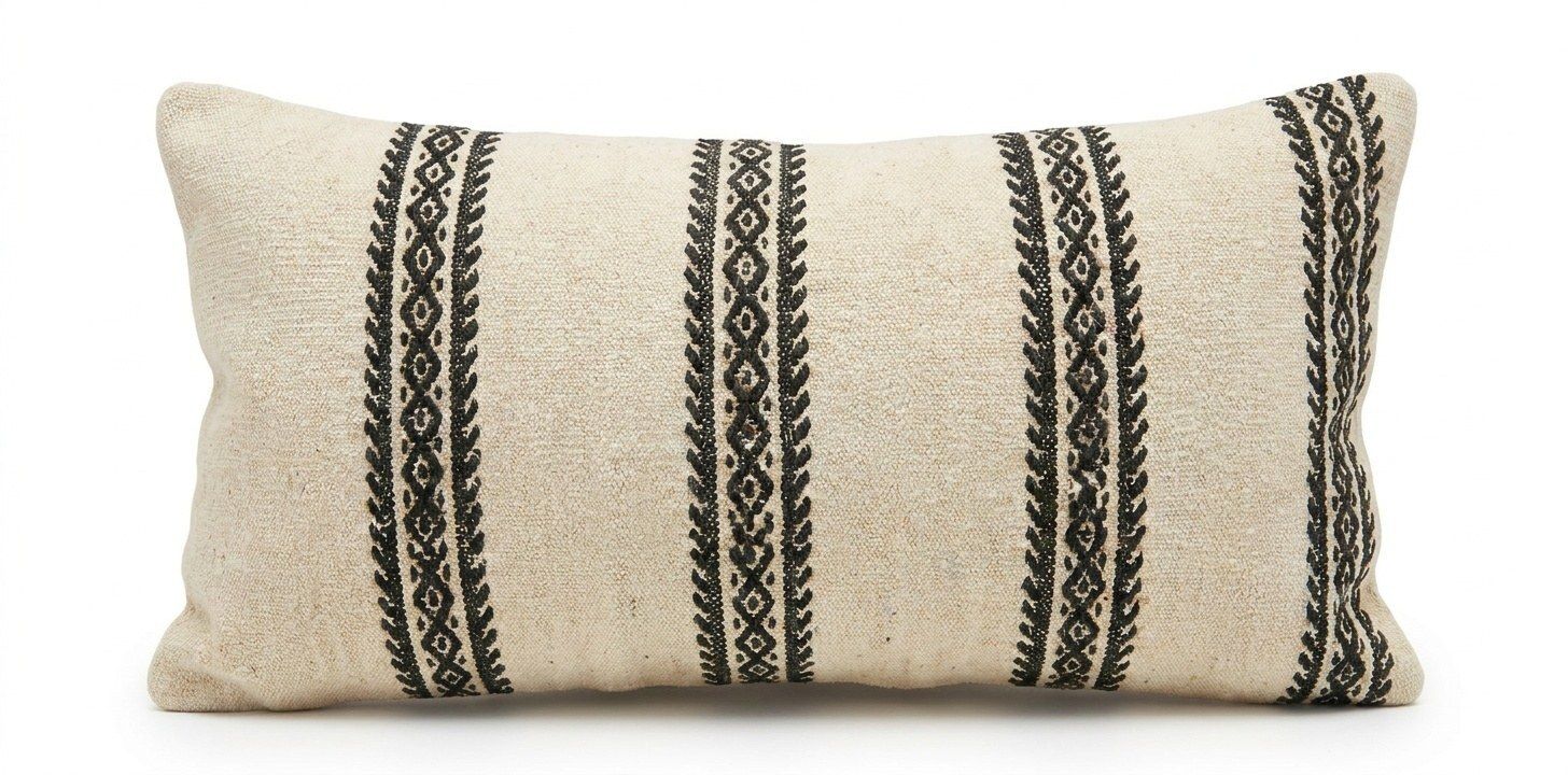 Vintage Anatolische Kilim Lendenkussenhoes 41 x 60 cm
