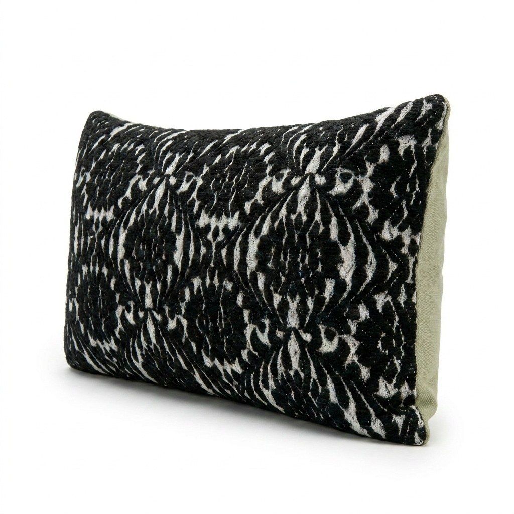 Hand Woven Kilim Lumbar Pillow Cover 21 X 45 Cm photo for sale